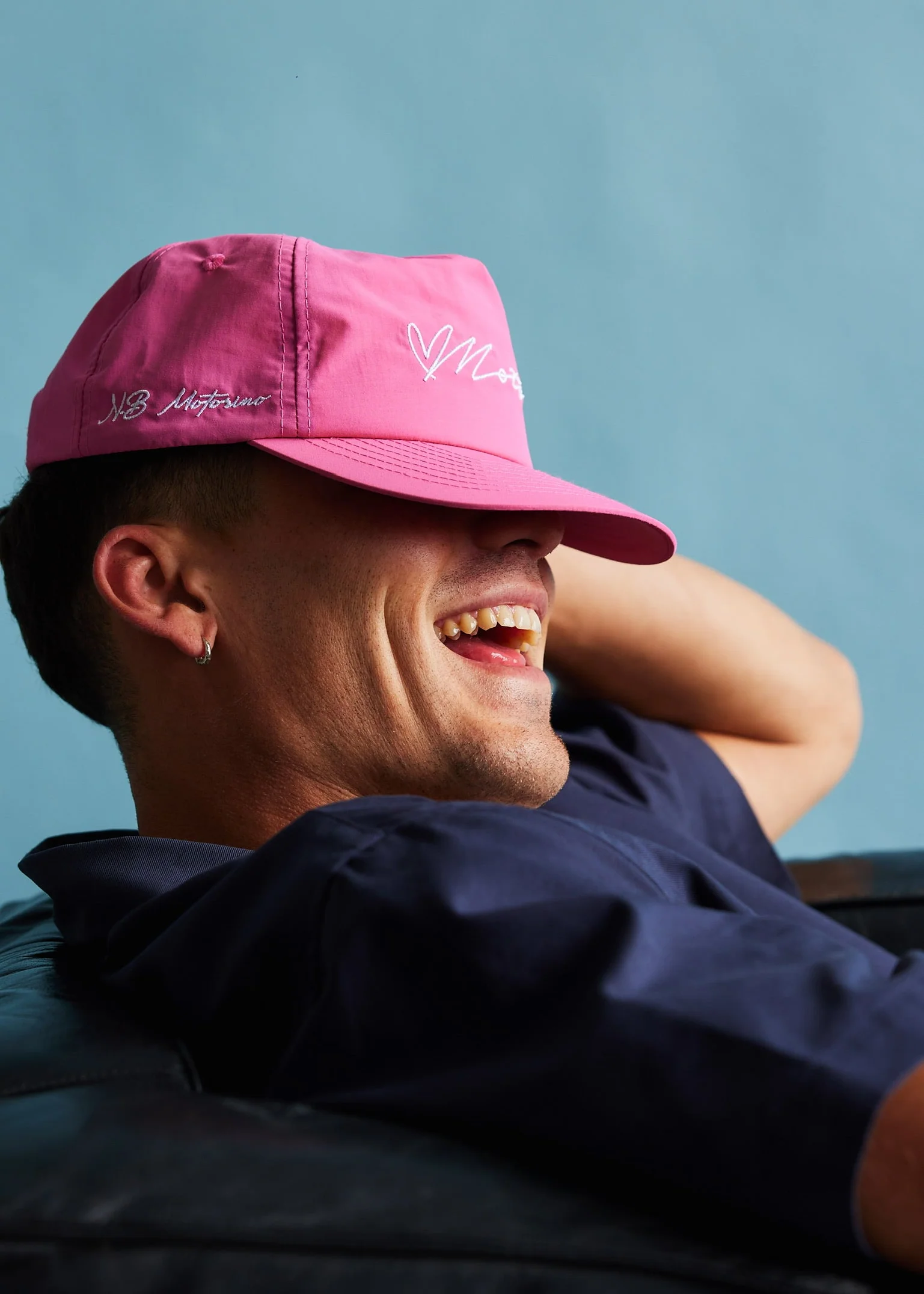 Moto Essential Hat - Pink Clouds - Image 4