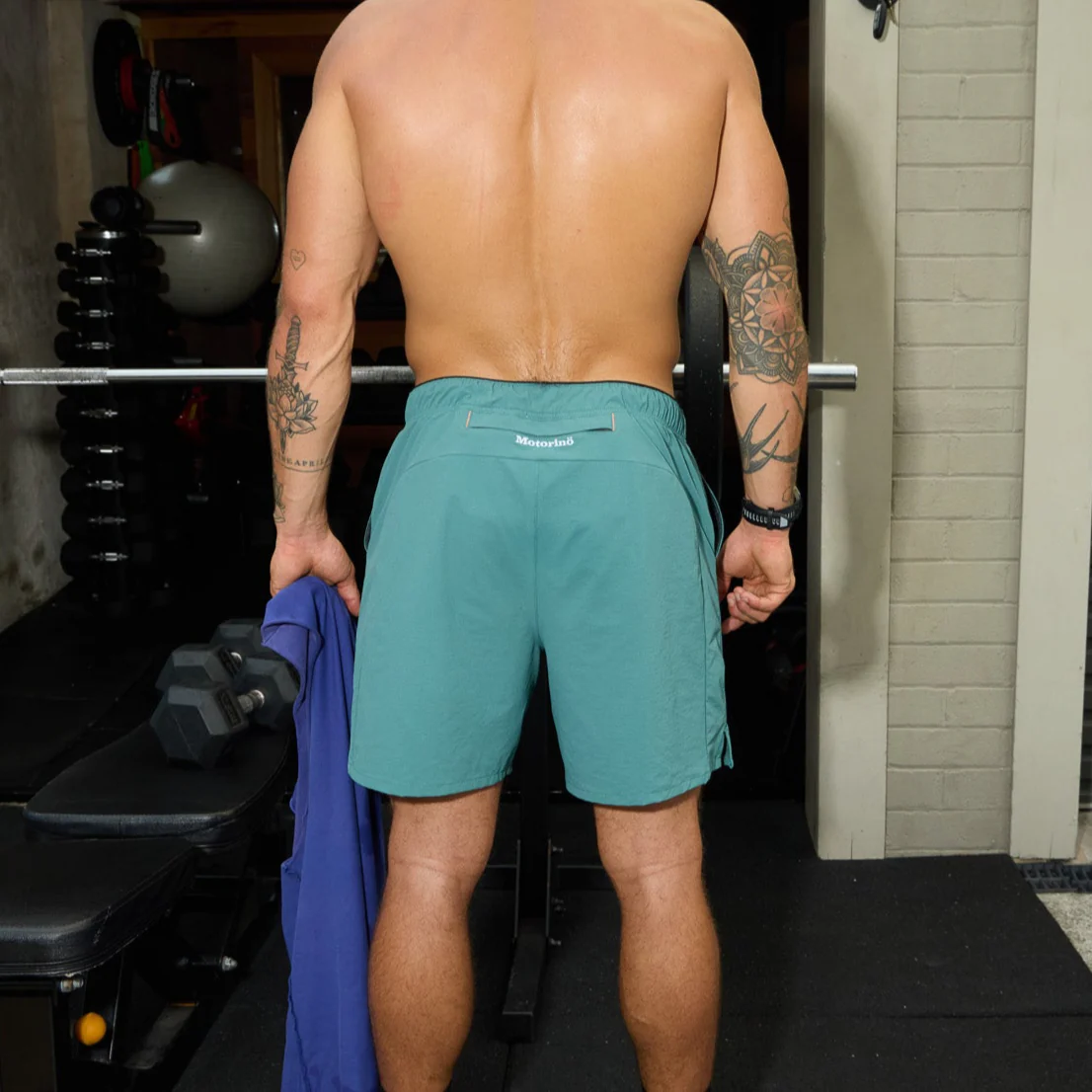 Hybrid Shorts - Jade Green - Image 7