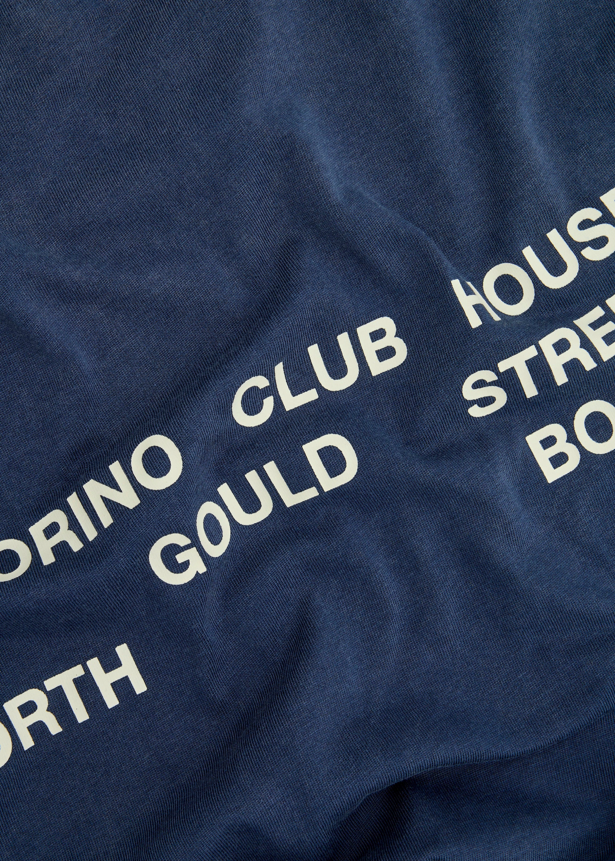 Address Tee - Washed Navy - Image 3