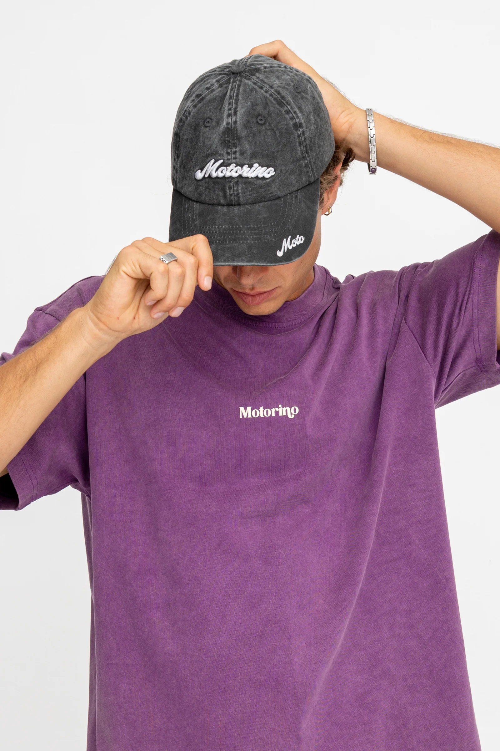 Address Tee - Washed Purple - Image 7