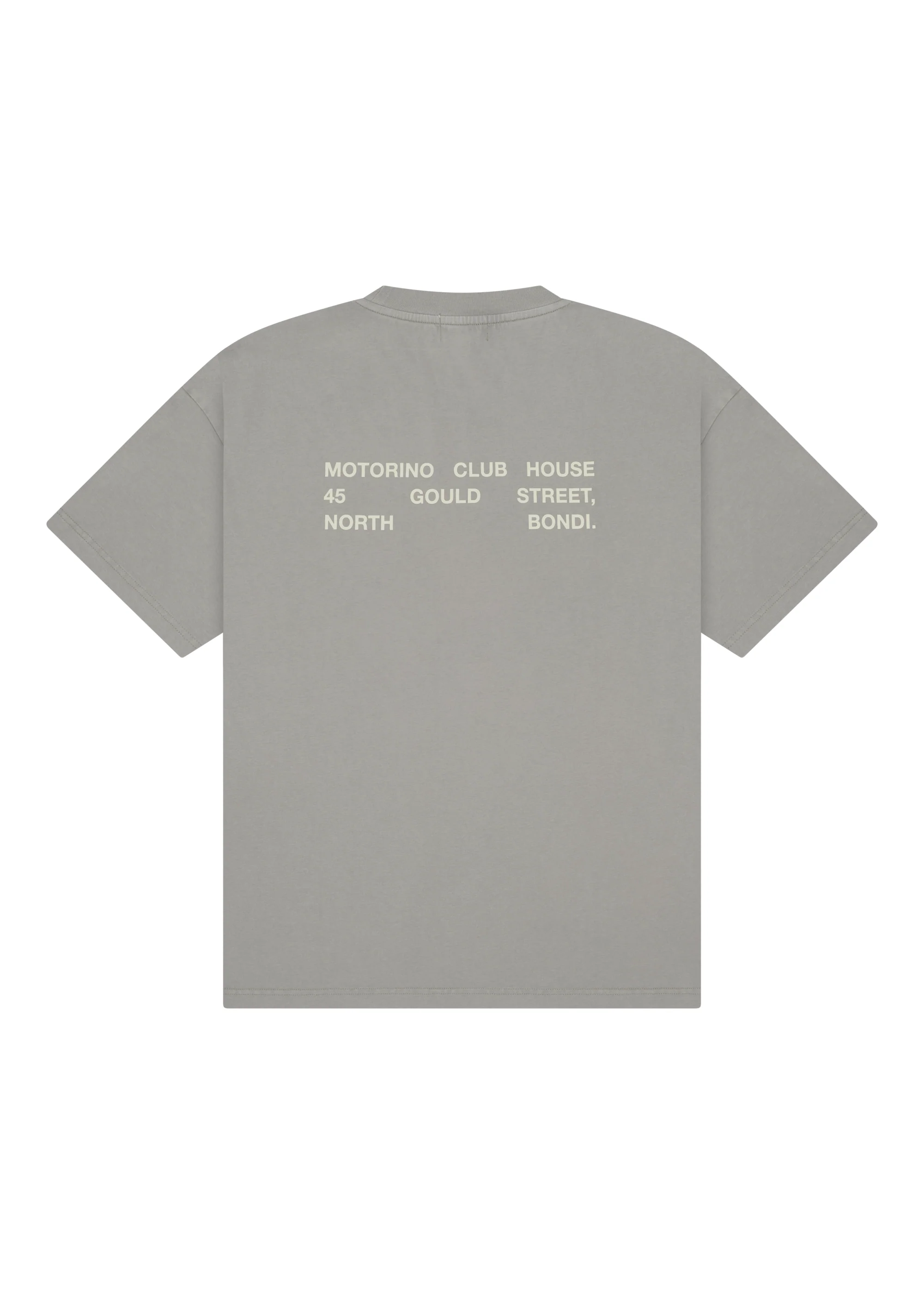Address Tee - Washed Stone