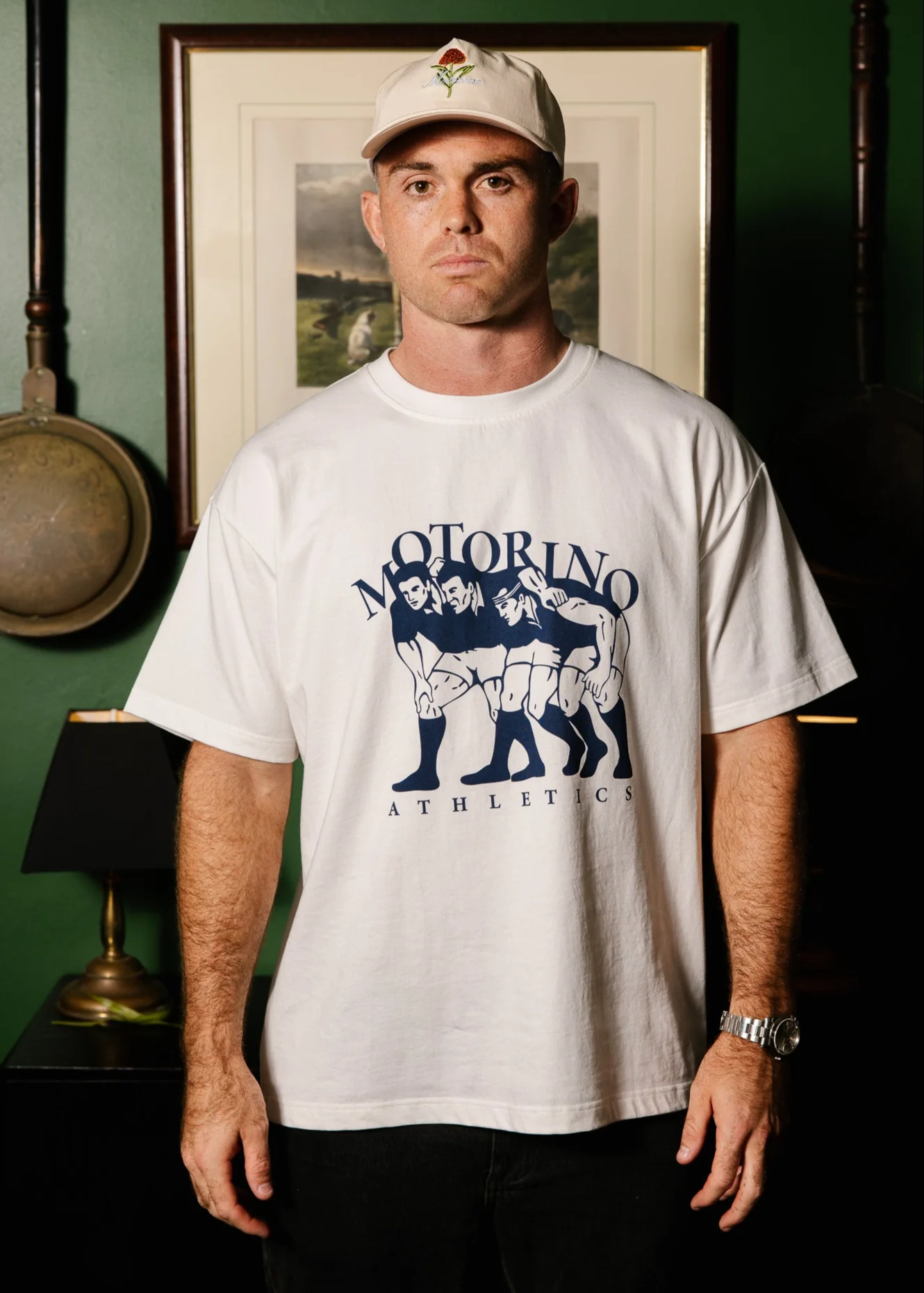 Athletics Tee - White - Image 5