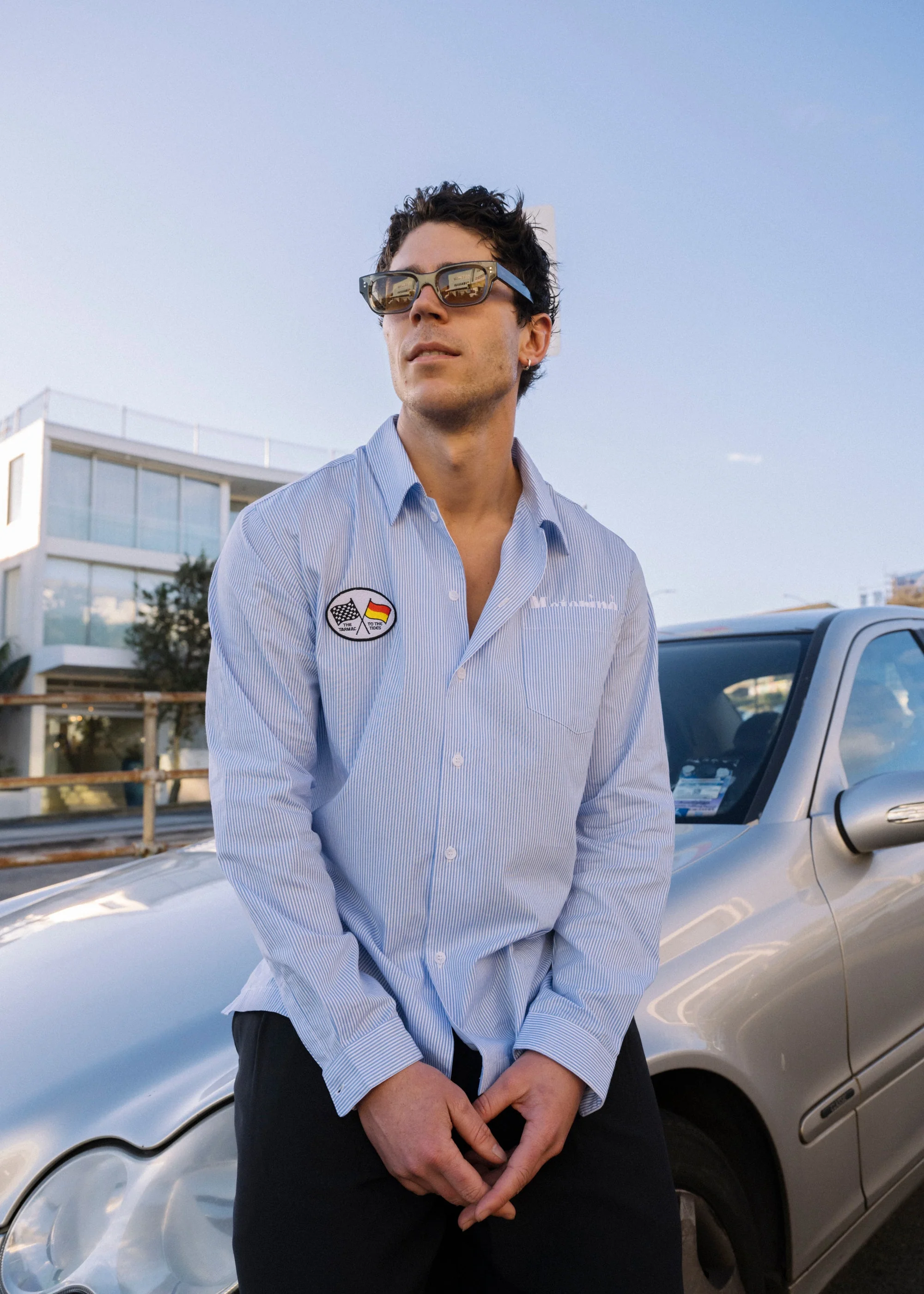 Badged Striped Shirt - Image 5