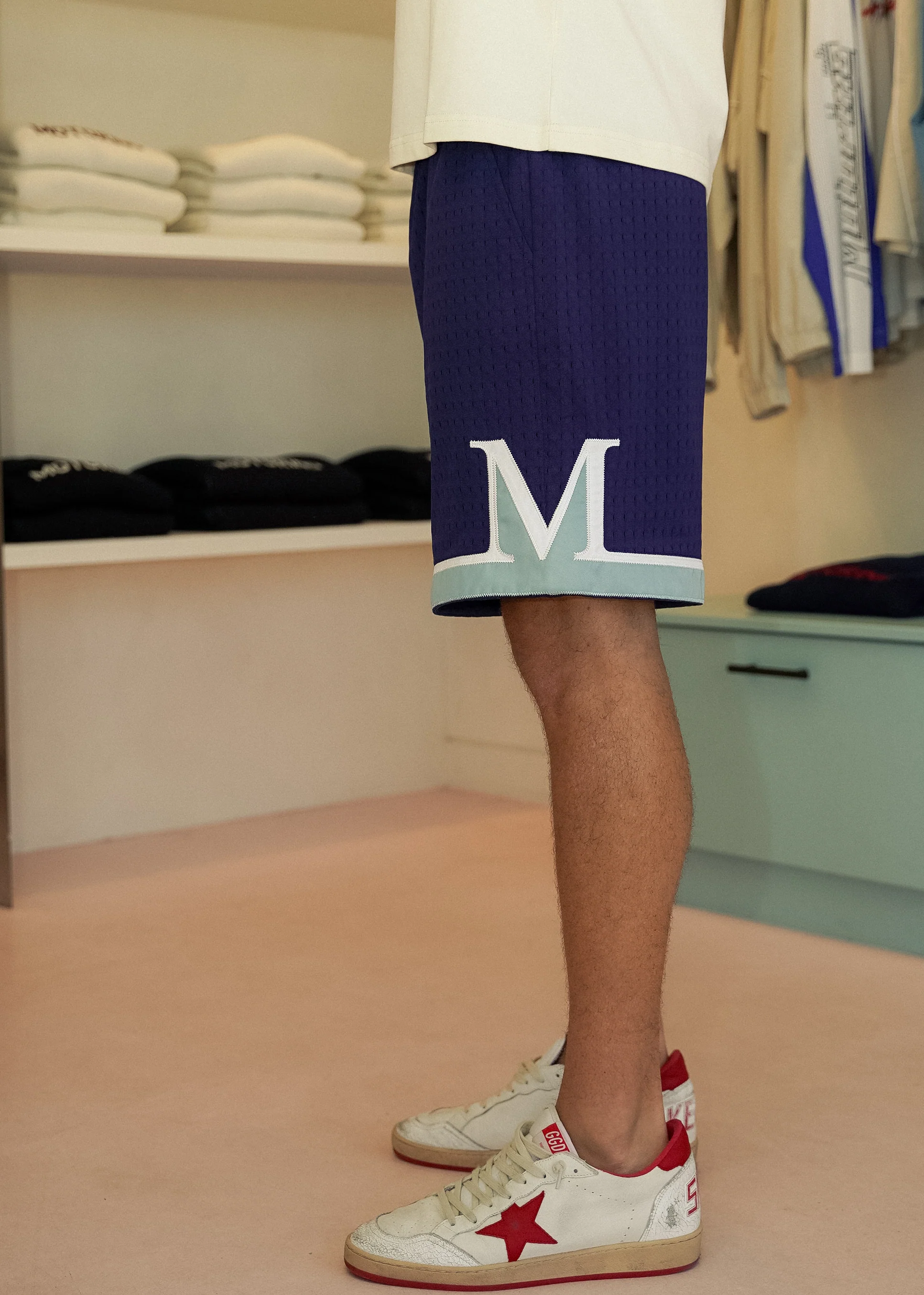 Ballers Shorts - Two Tone Blue - Image 10