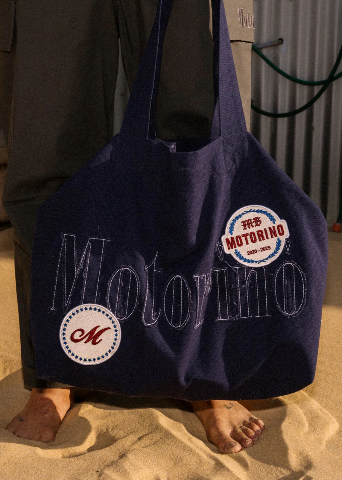 Beach Bag - Navy - Image 4