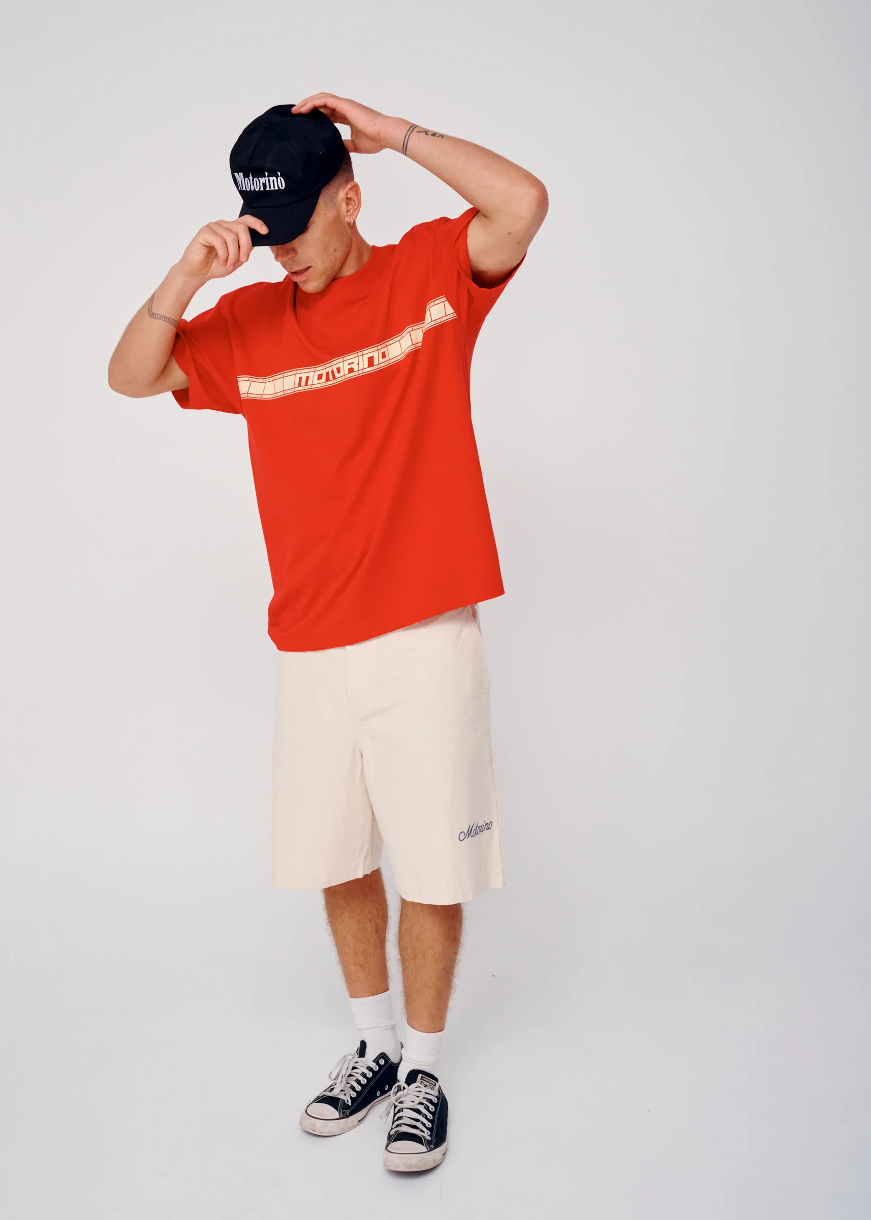 Block Tee - Red - Image 3