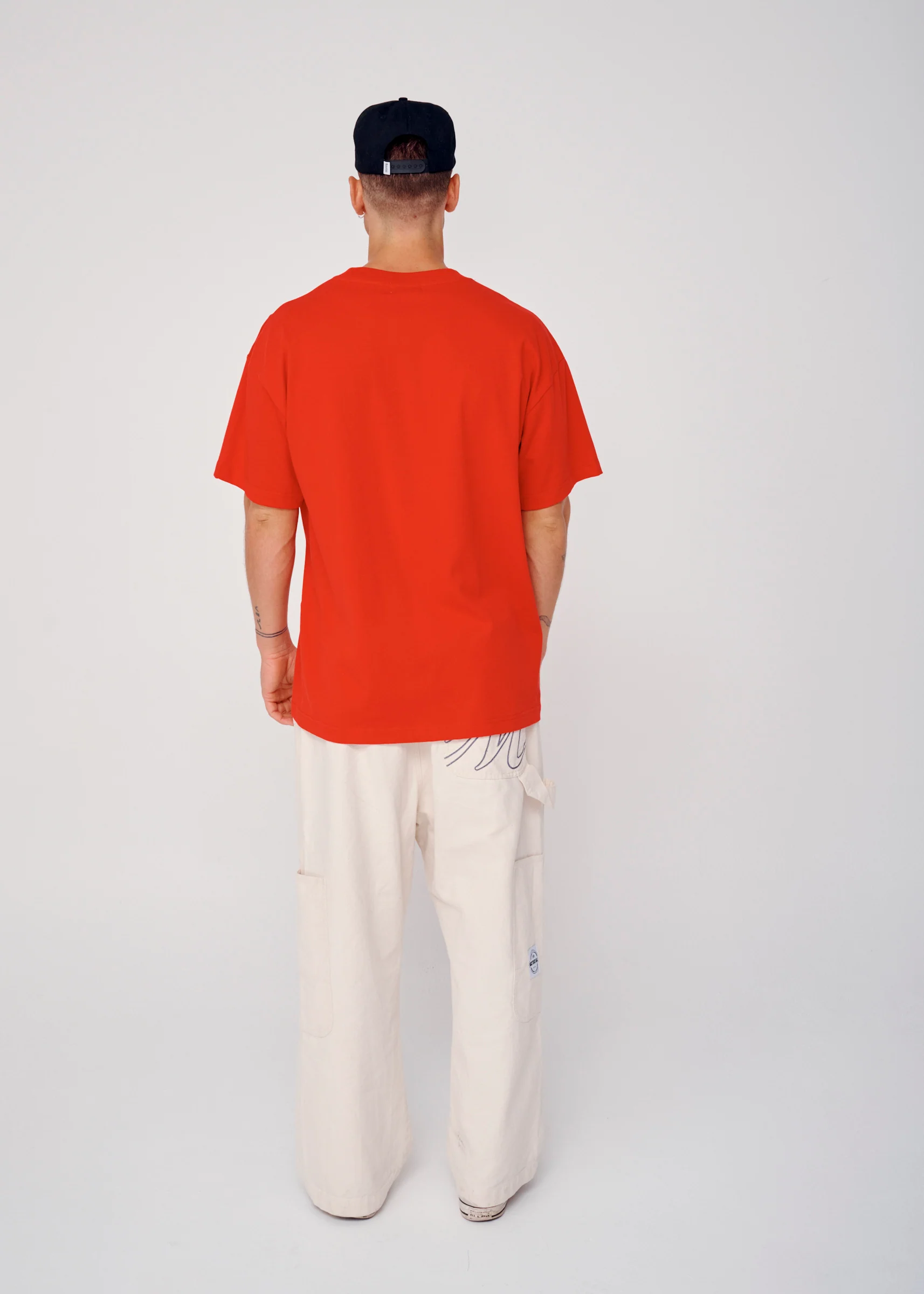 Block Tee - Red - Image 6