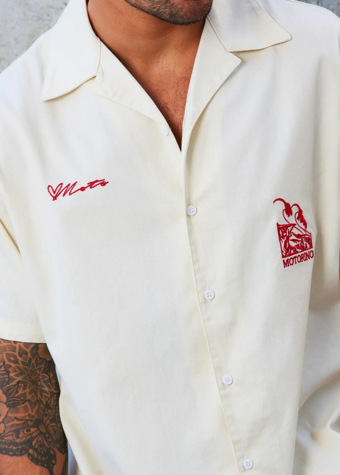 Bucklers Shirt - Off White - Image 6