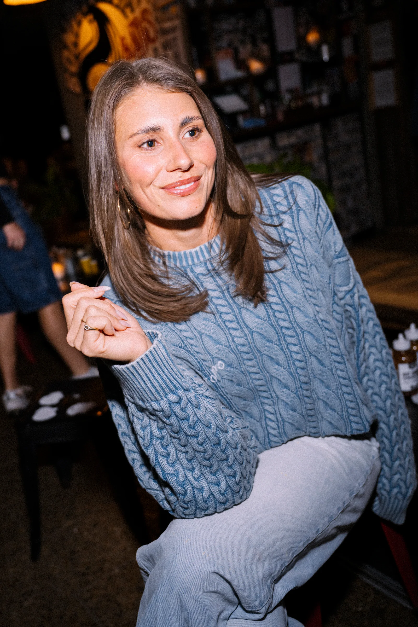 Cable Knit - Washed Teal - Image 7