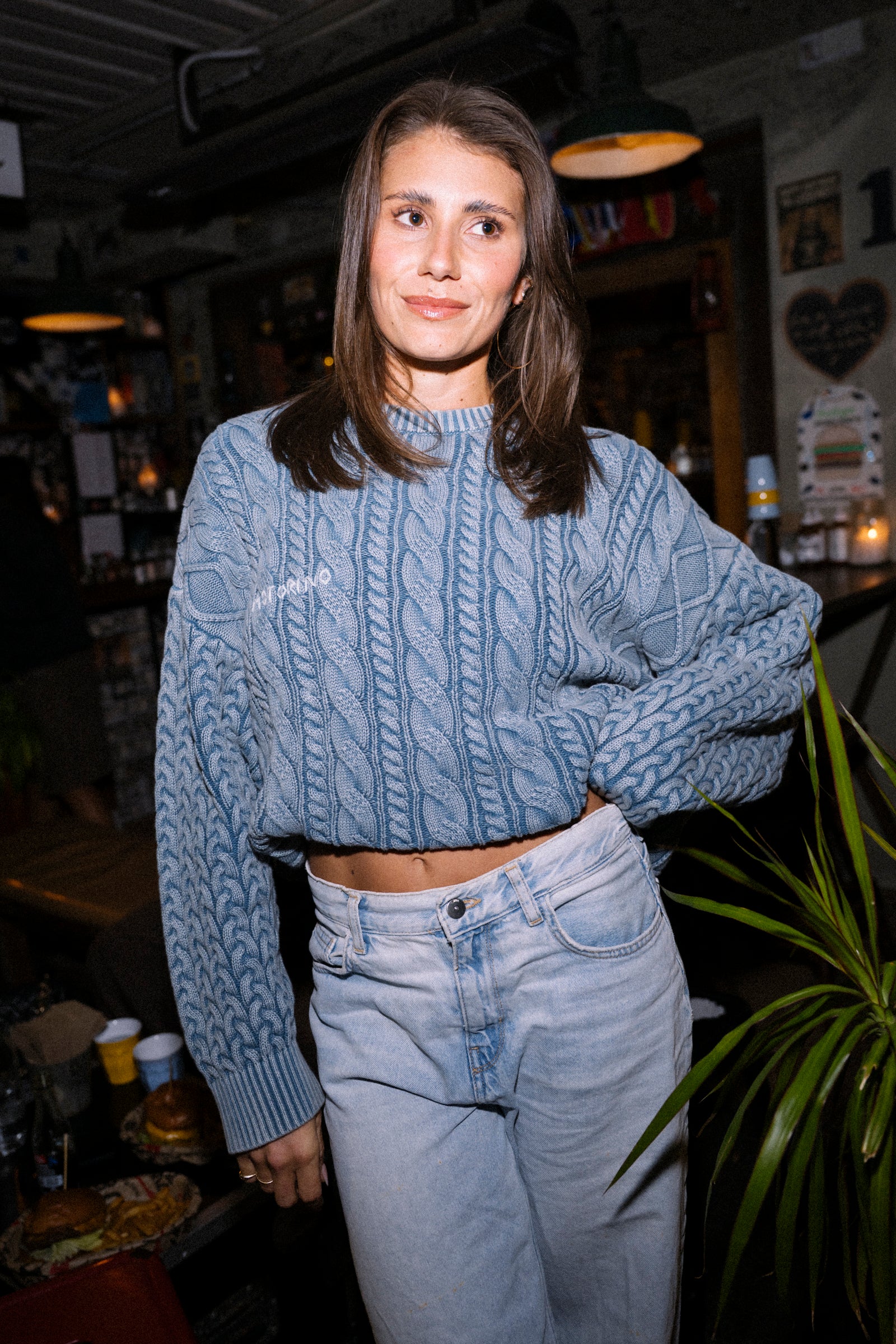 Cable Knit - Washed Teal - Image 9
