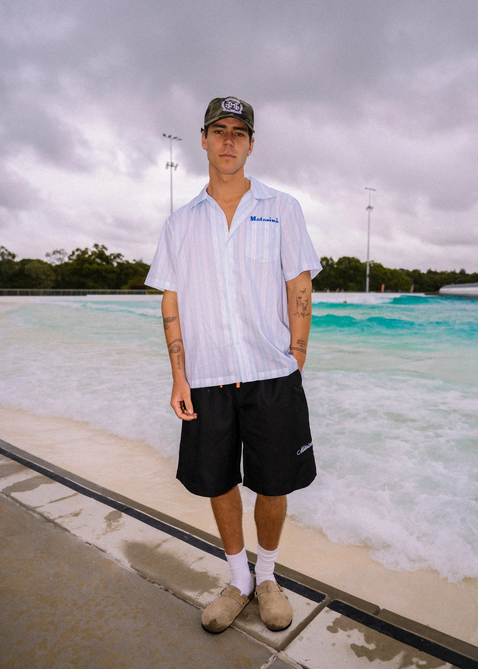 Candy Striped Shirt - Sky Blue - Image 6