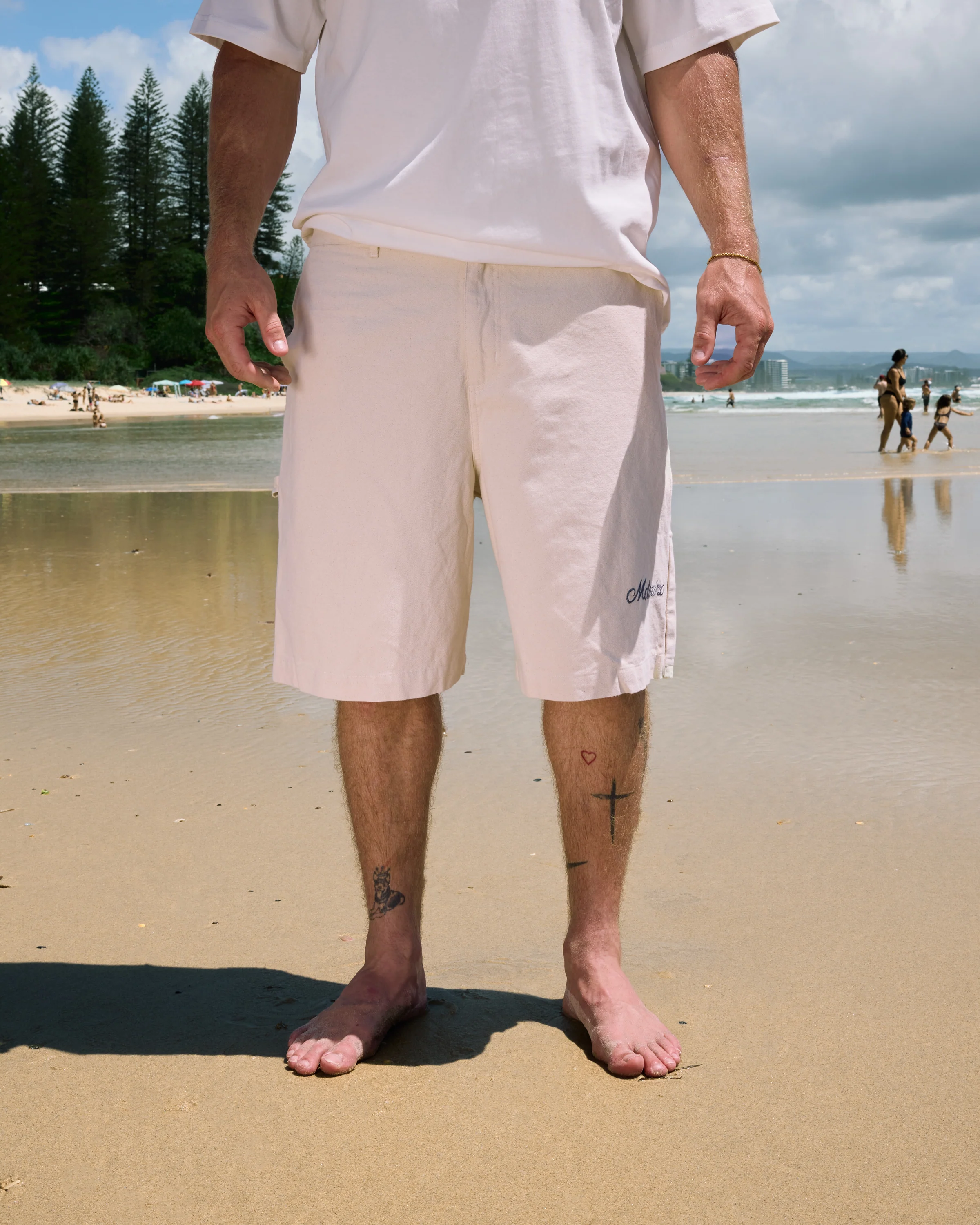 Carpenter Short - Off White - Image 12