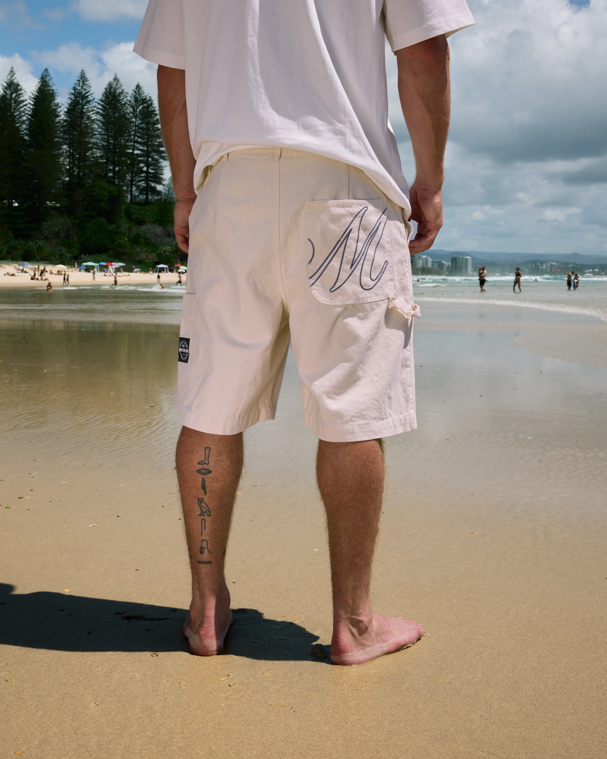 Carpenter Short - Off White - Image 5
