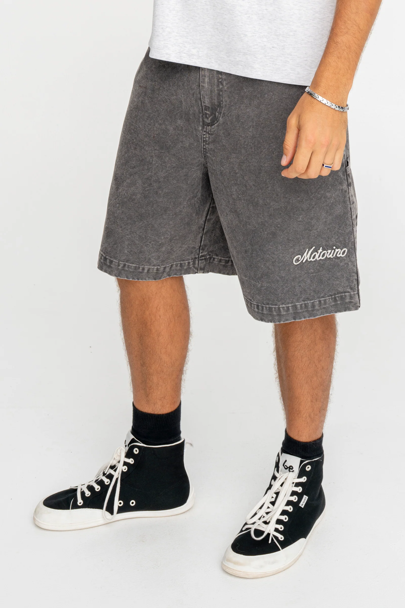Carpenter Short - Washed Black - Image 3