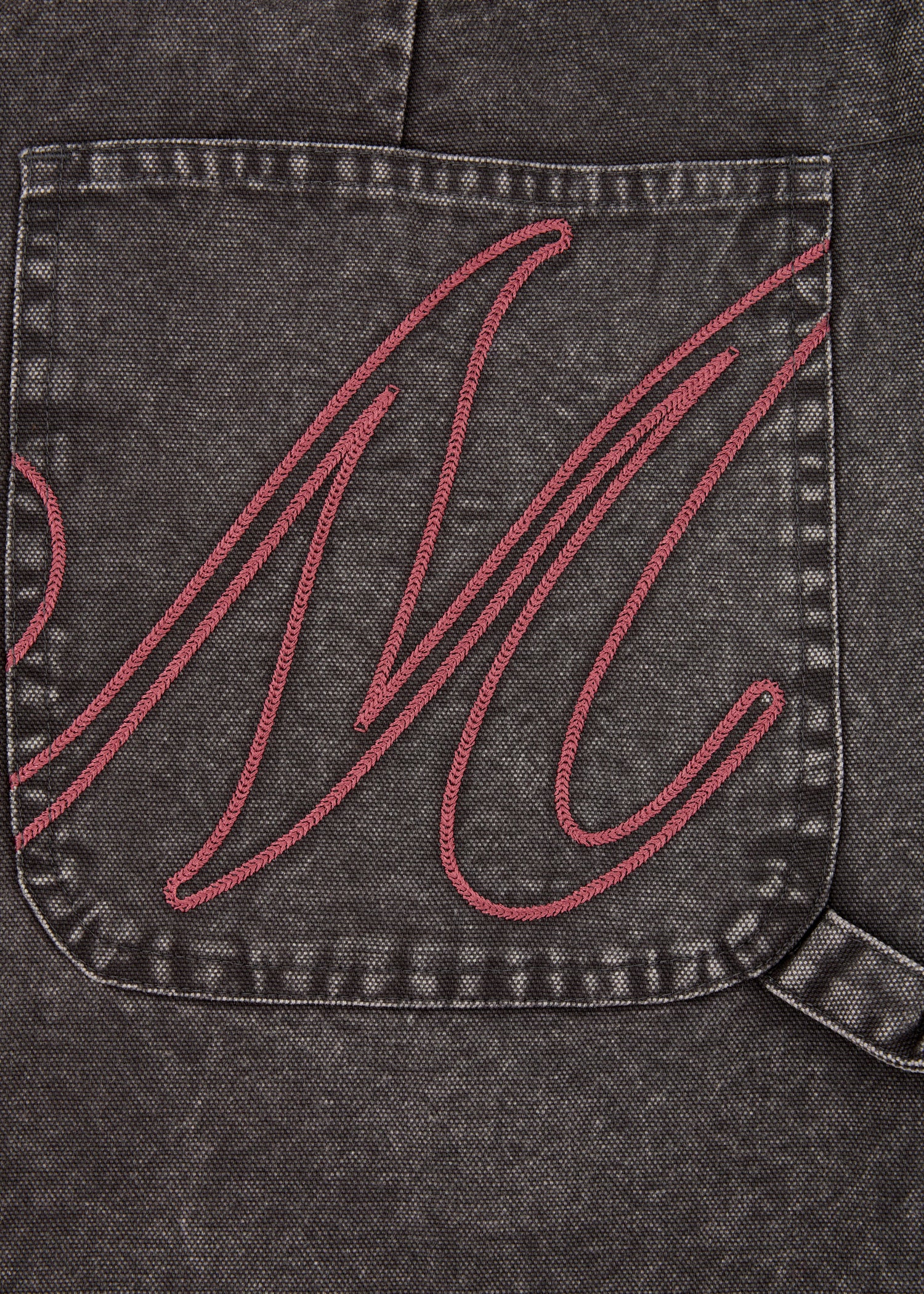 Carpenter Short - Washed Black - Image 8