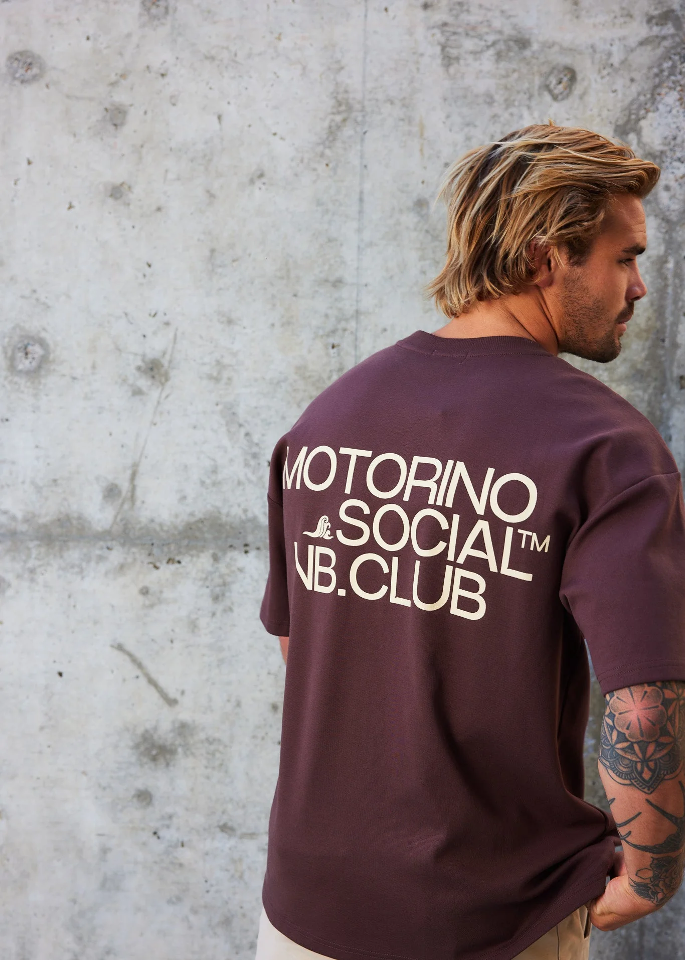 Club Heavy Tee - Brown - Image 4