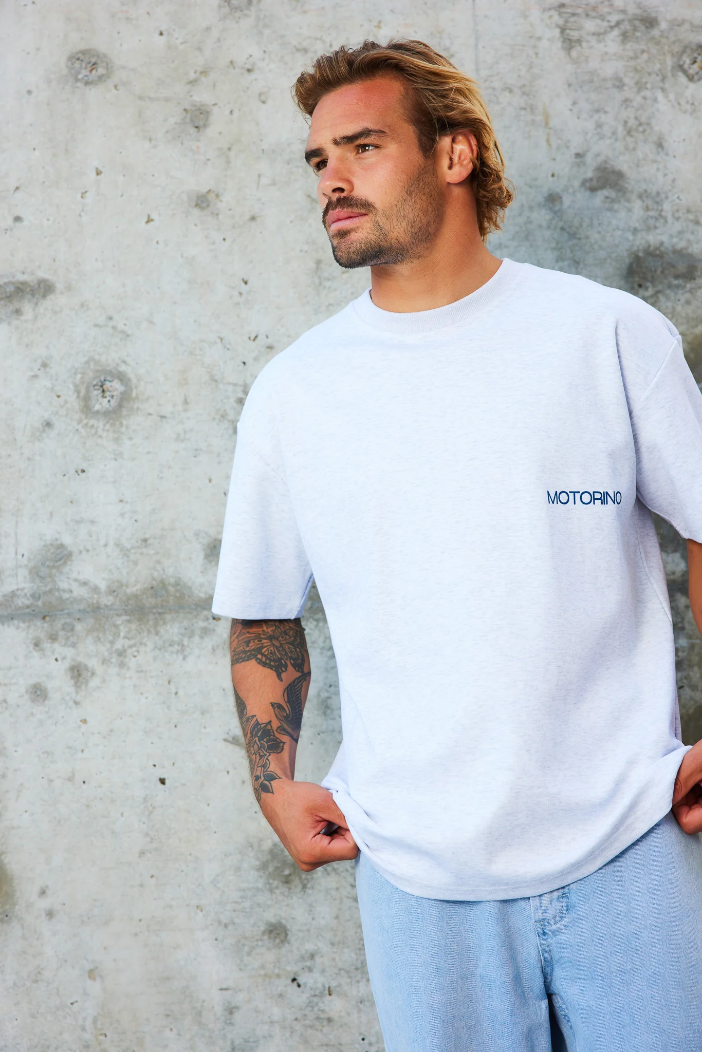 Club Heavy Tee - Cloudy Marle - Image 6