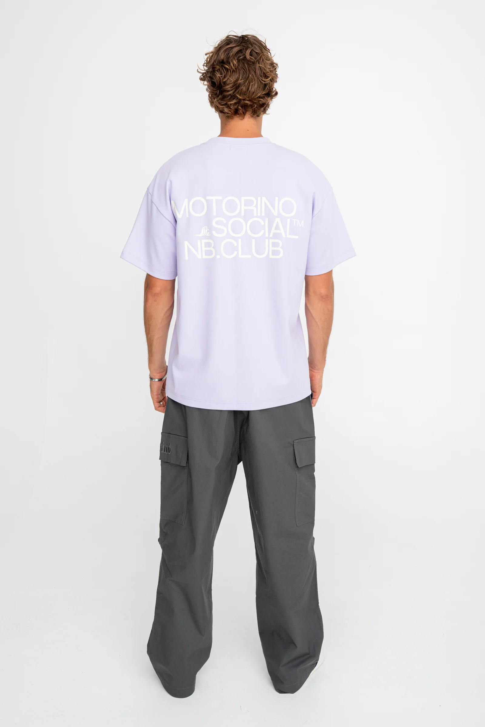 Club Heavy Tee - Lilac - Image 3
