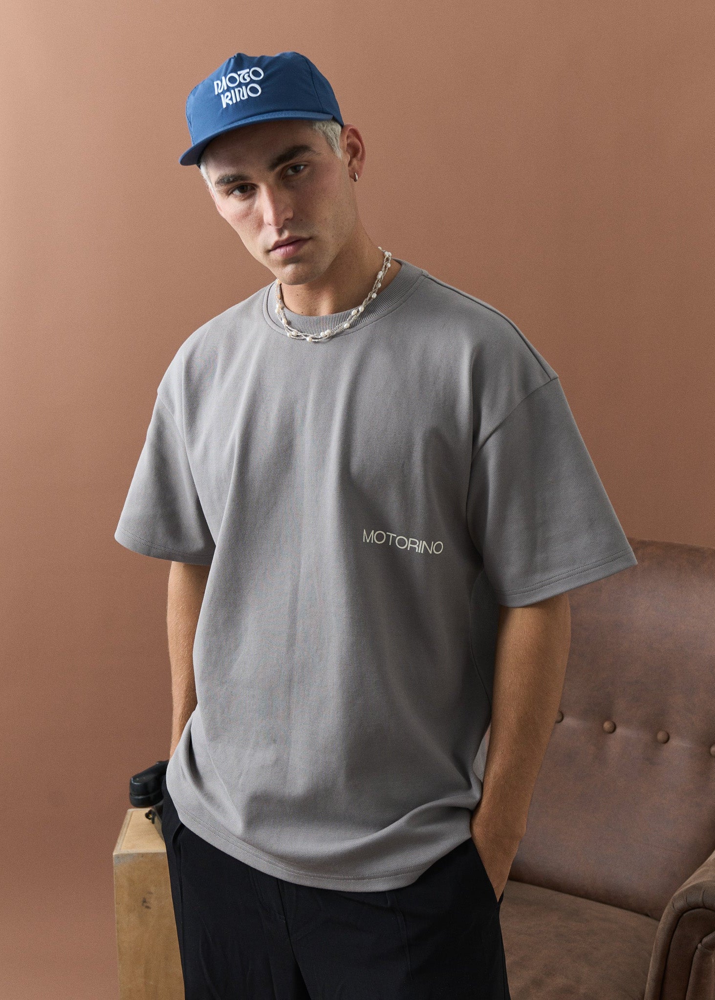 Club Heavy Tee - Washed Grey - Image 7