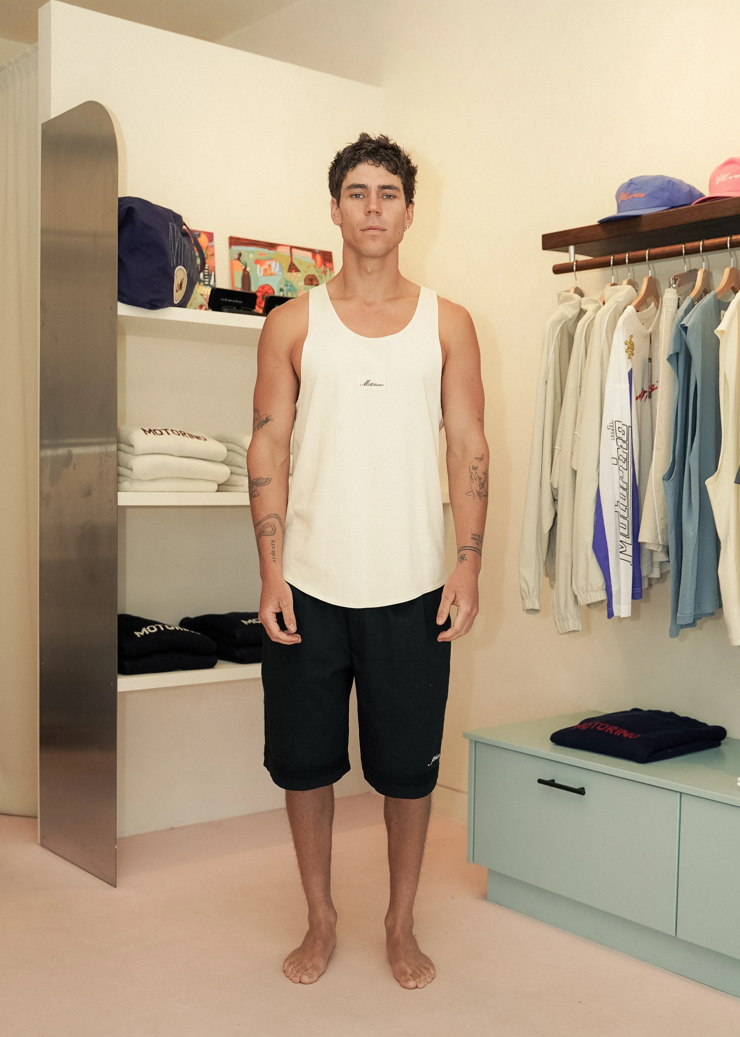 Club Tank - Off White - Image 3