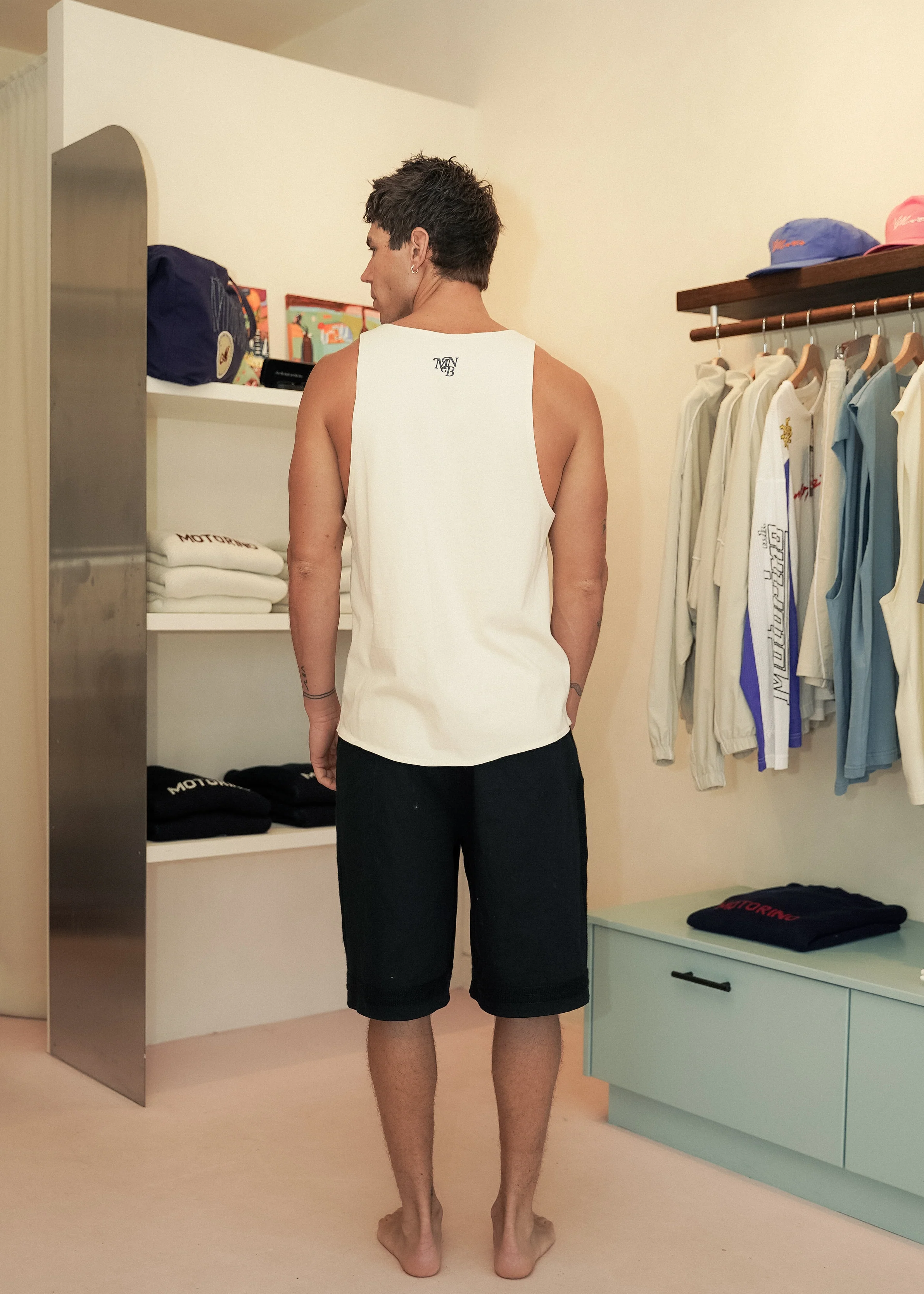 Club Tank - Off White - Image 8