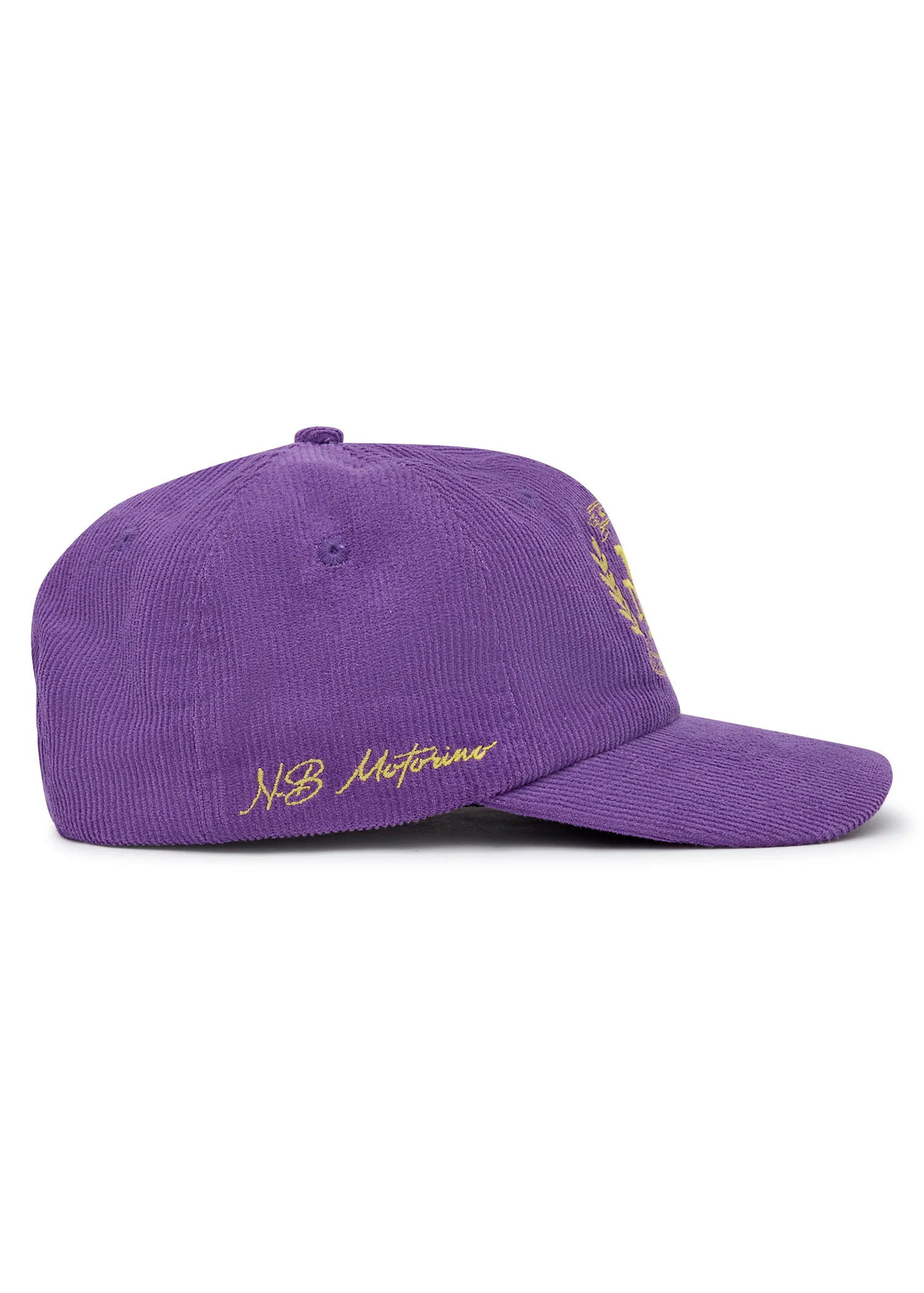 Corduroy Hat - Purple - Image 4