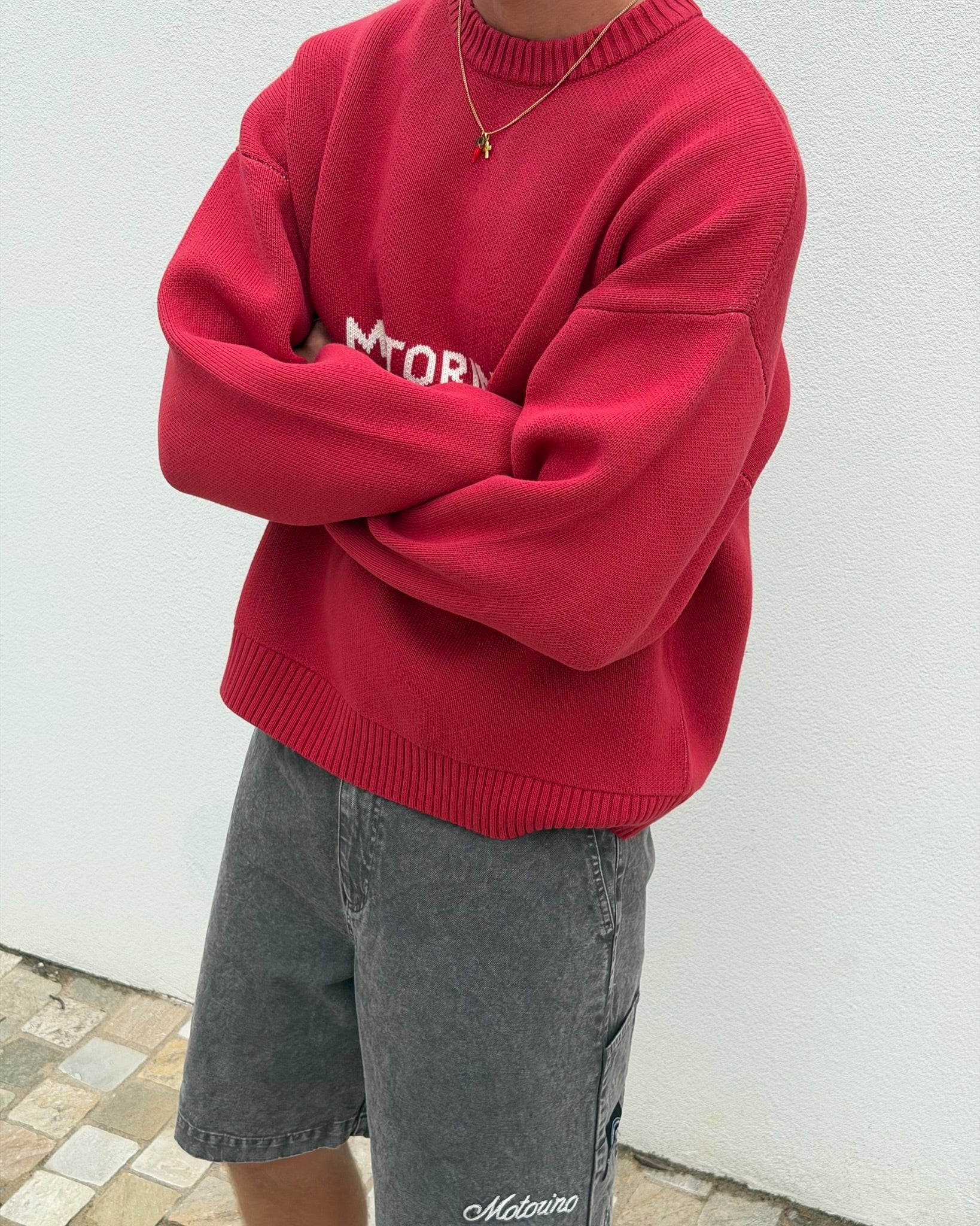 Core Knit - Red - Image 10
