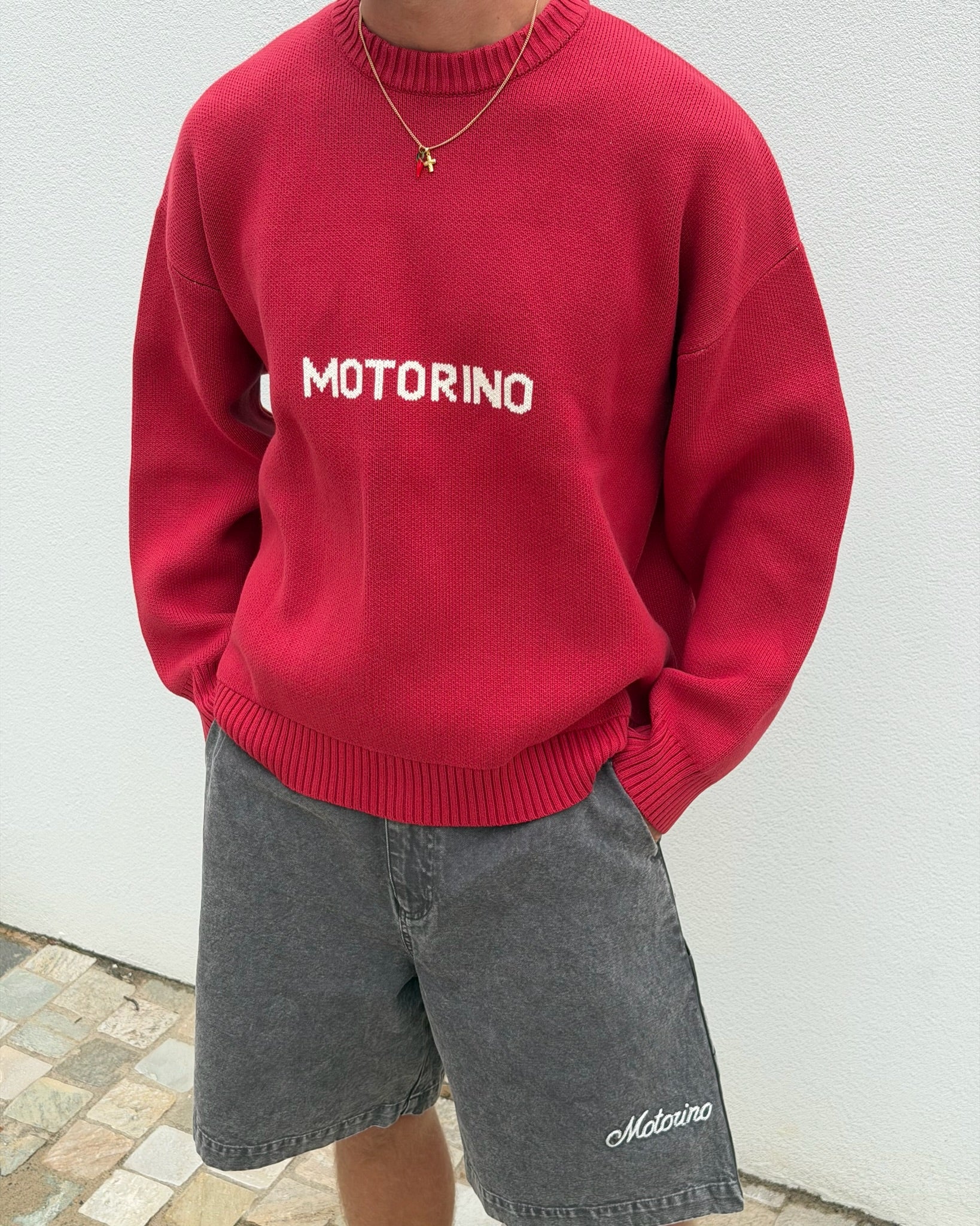 Core Knit - Red - Image 7