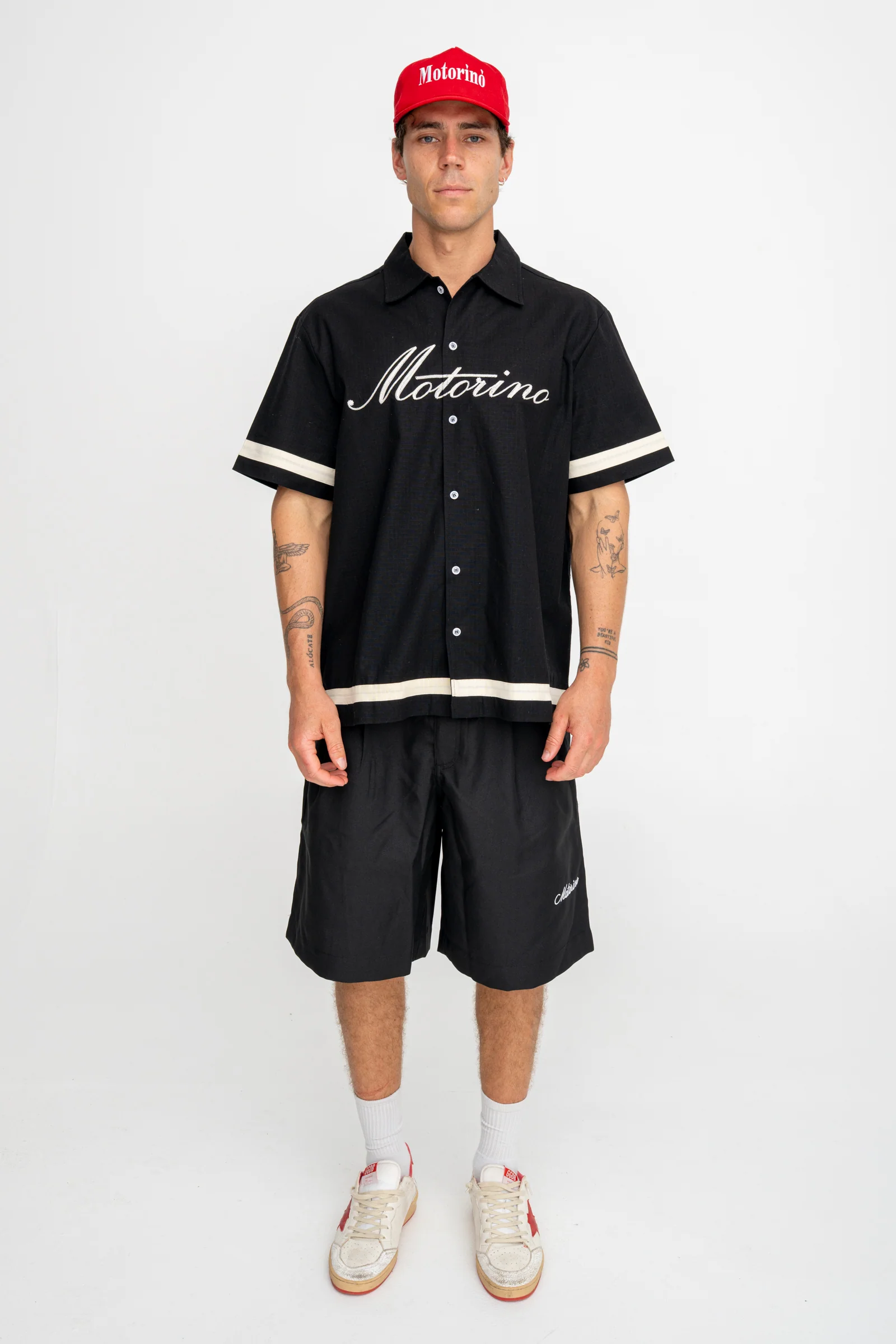 Cursive Shirt - Black - Image 4