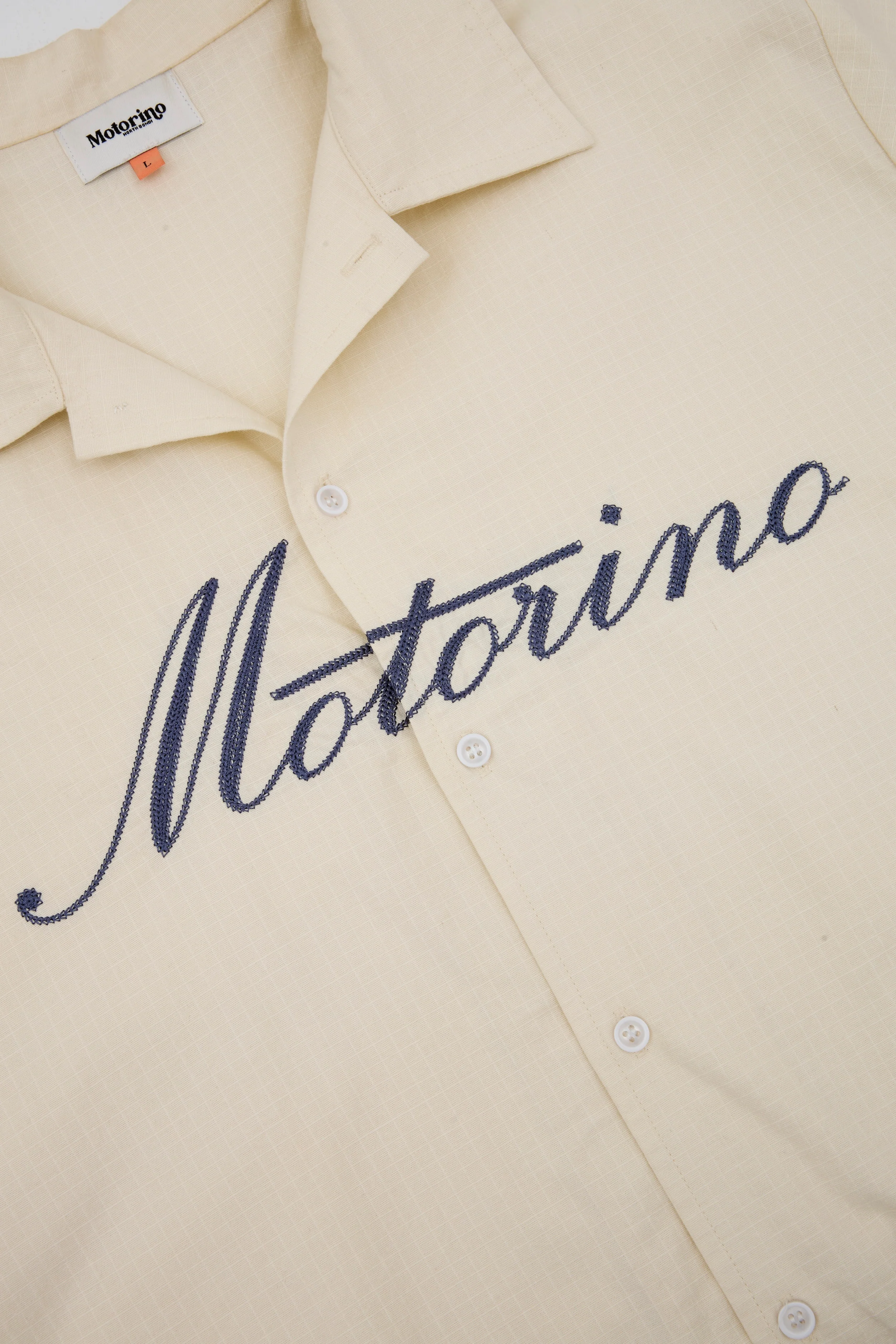 Cursive Shirt - Off White - Image 5