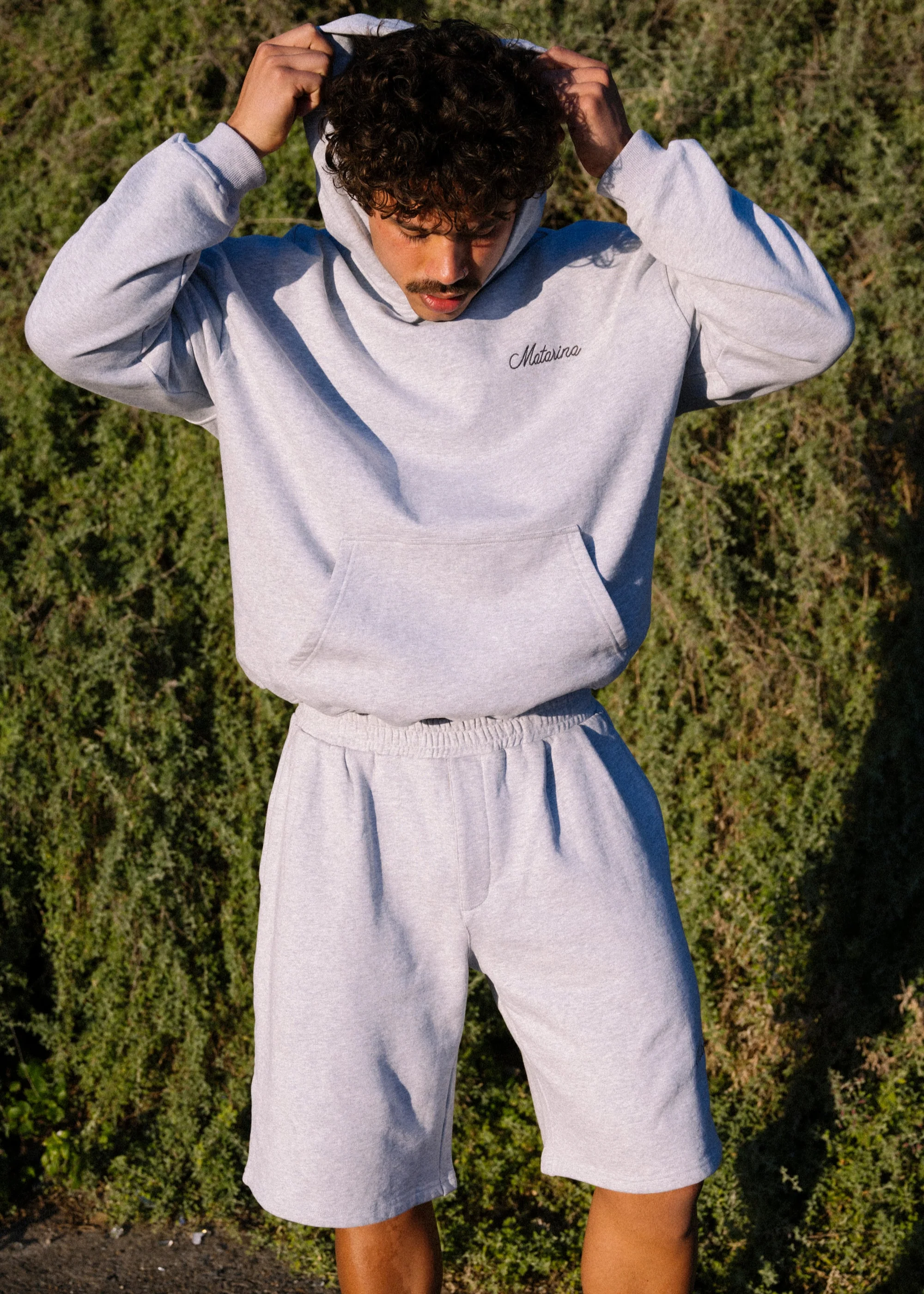 Everyday Fleece Shorts - Grey Marle - Image 3