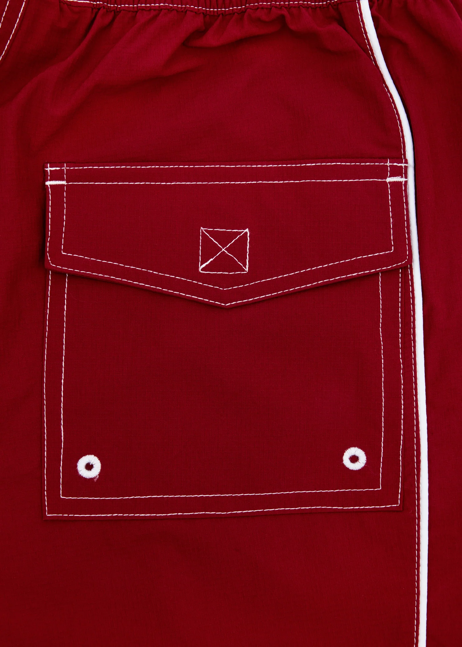 Everyday Long Boardshorts - Red - Image 3