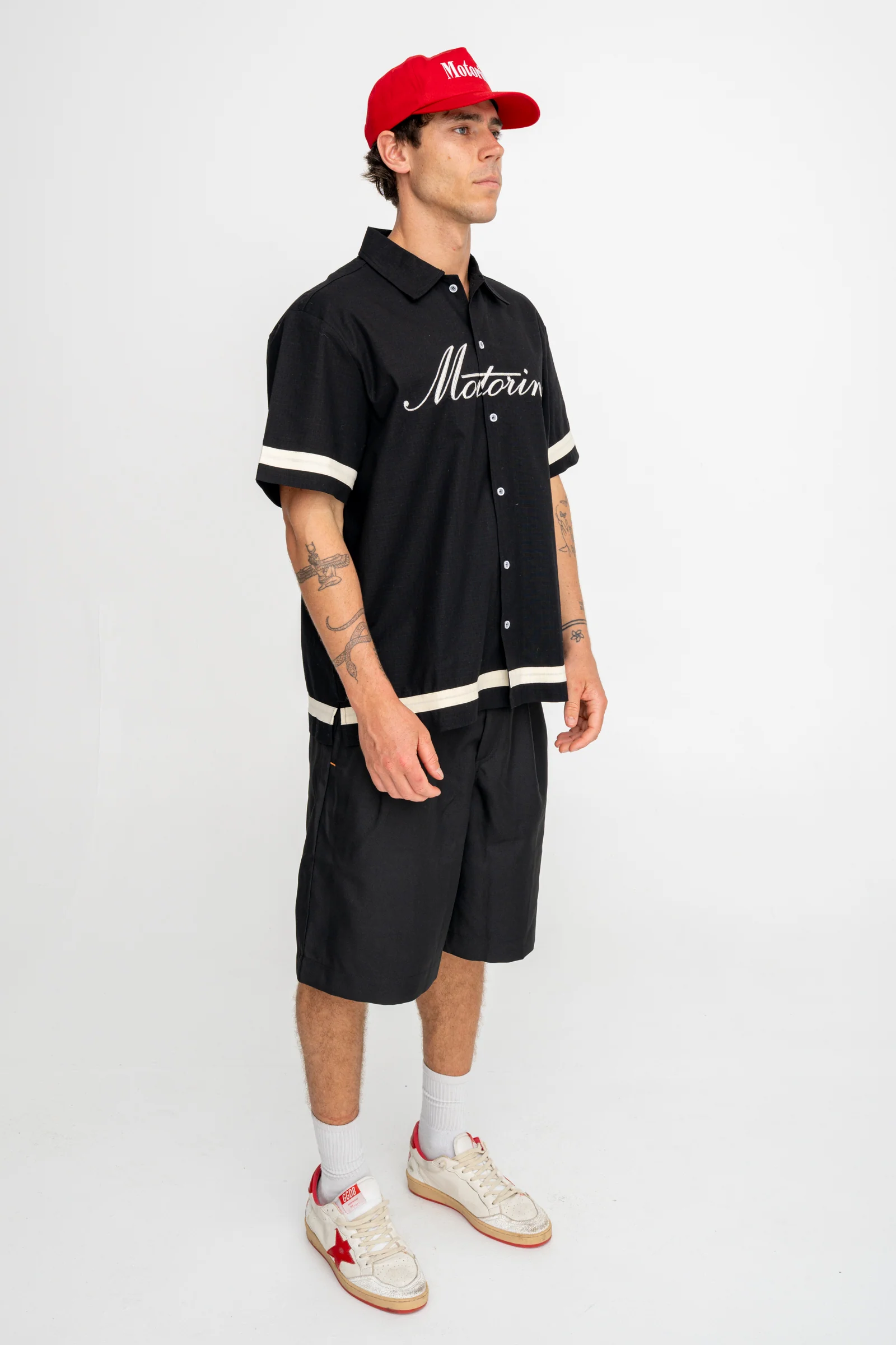 Pleated Short - Black - Image 5