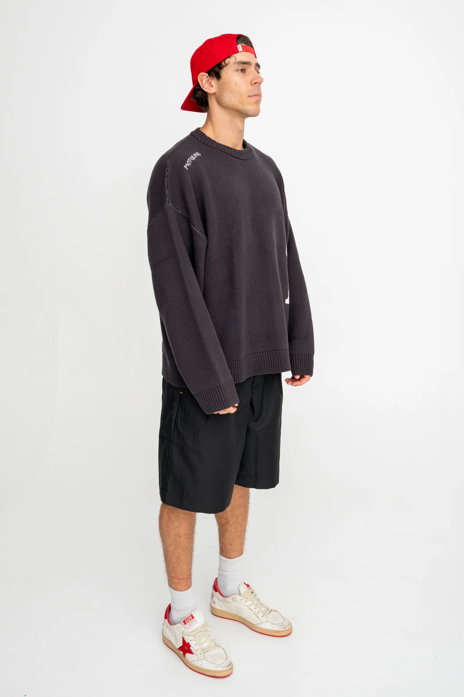 Pleated Short - Black - Image 8
