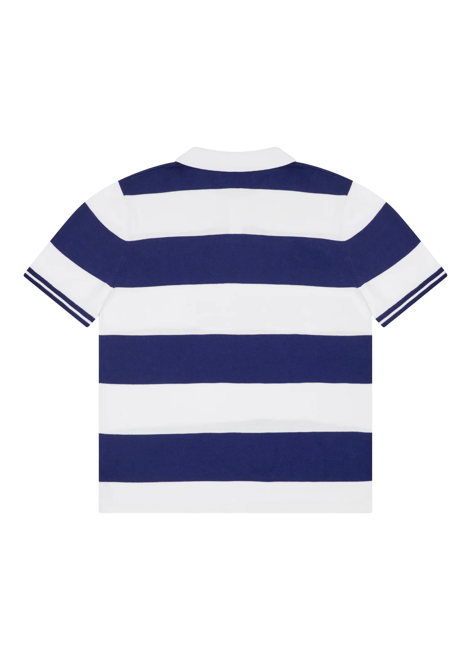 Knitted Polo - Navy - Image 2