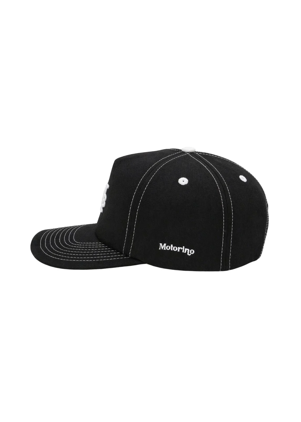 Emblem Hat - Contrast Black - Image 2
