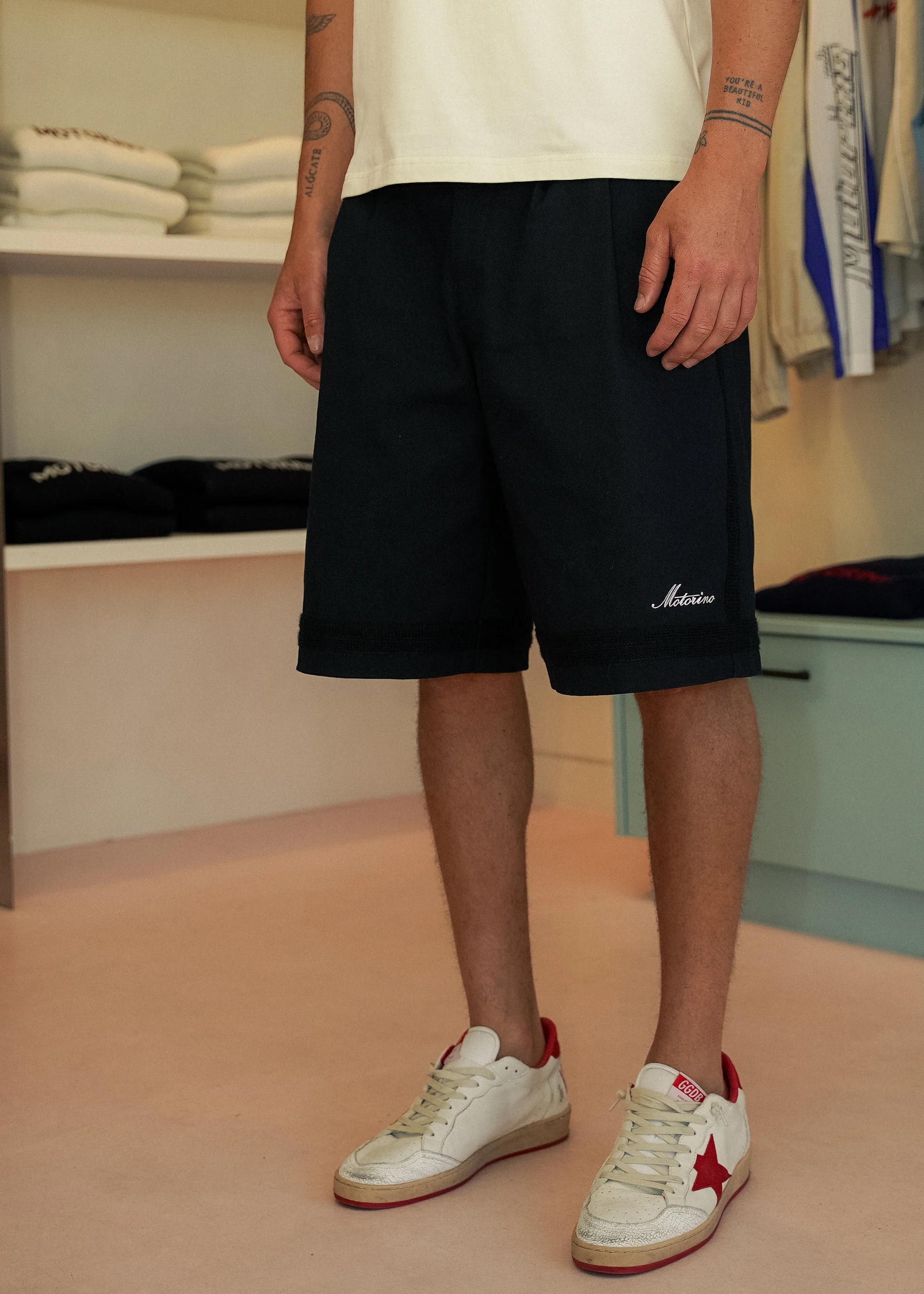 Moto Core Short - Black - Image 7
