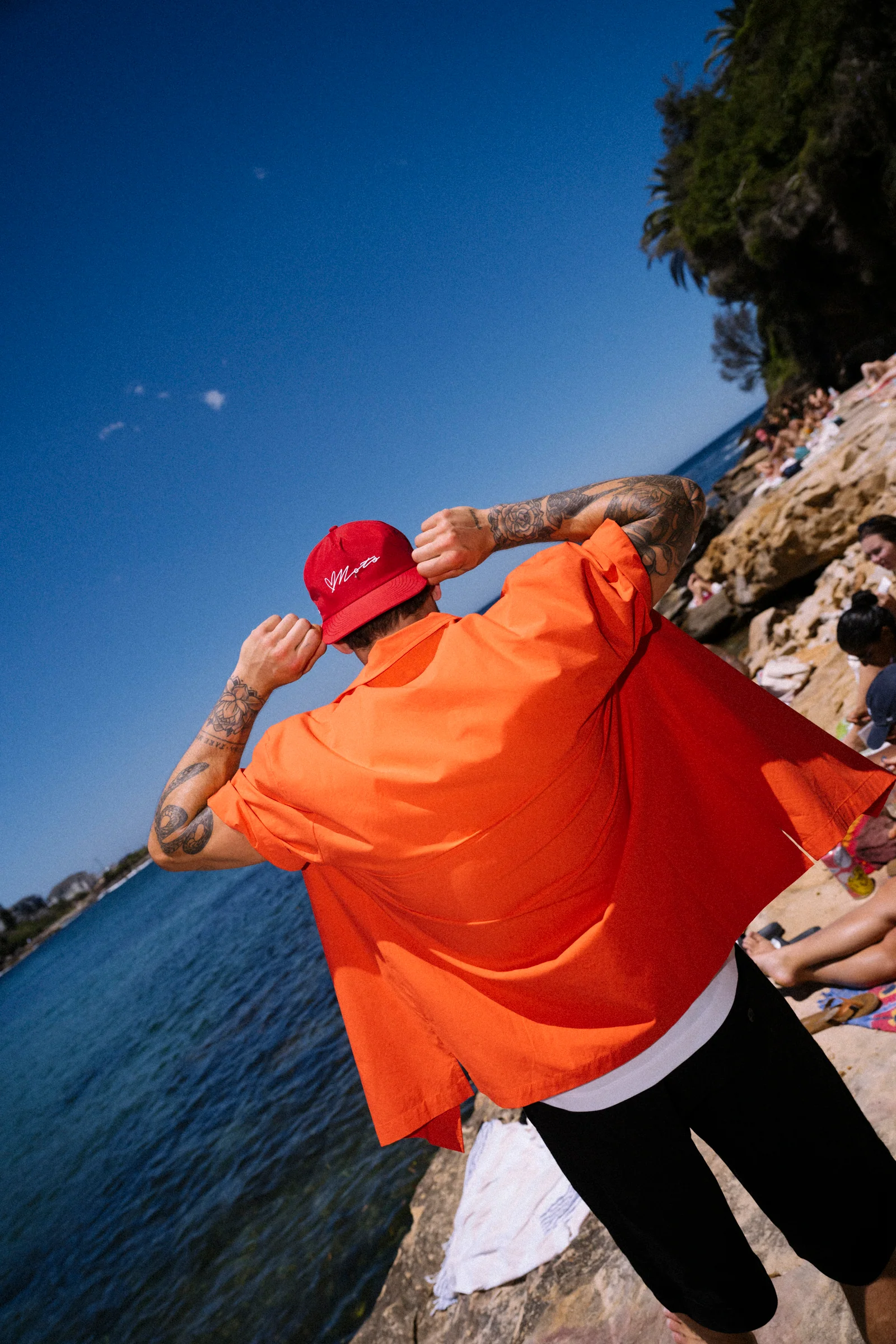 Moto Essential Hat - Reds - Image 7