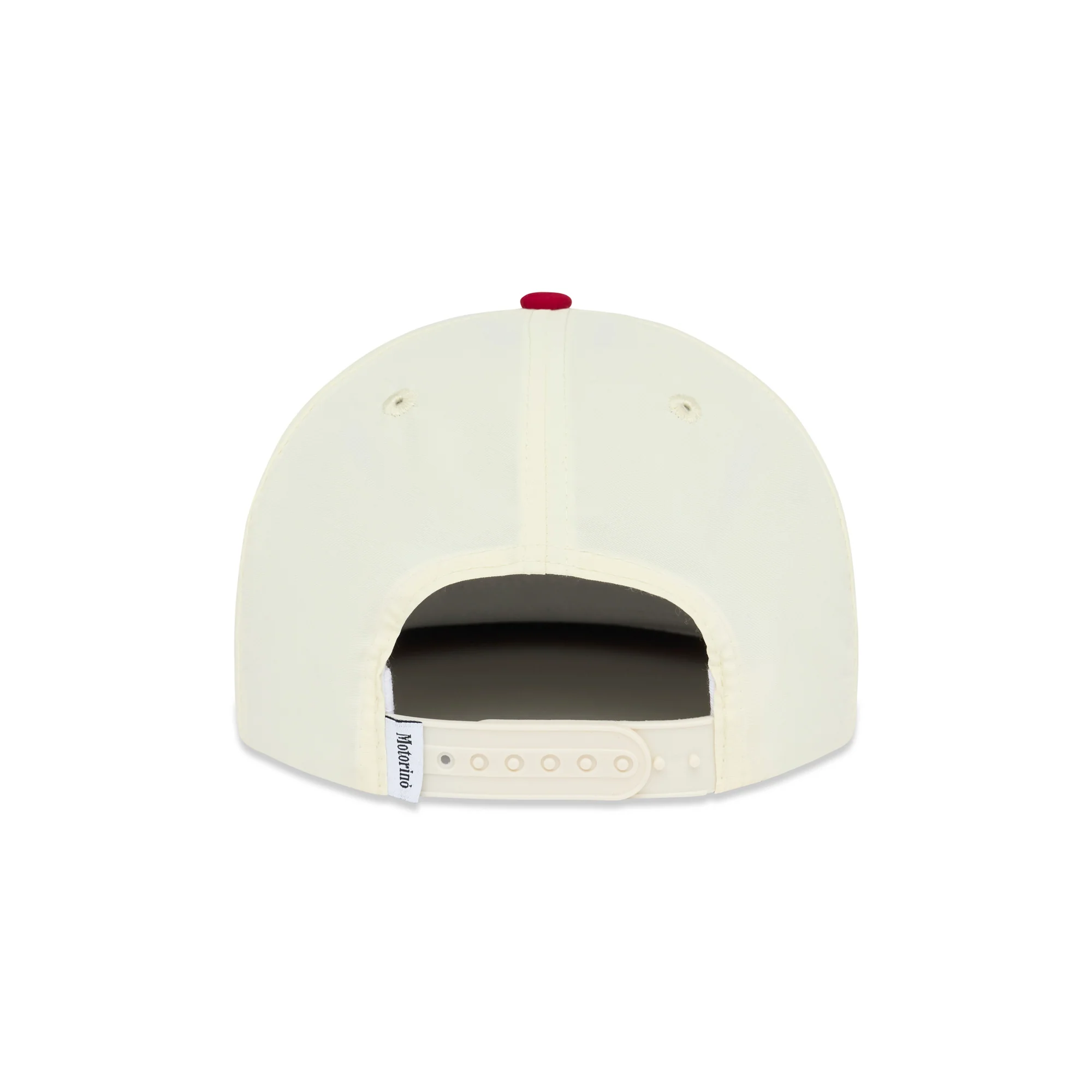 Moto Essential Hat - Red on White - Image 3