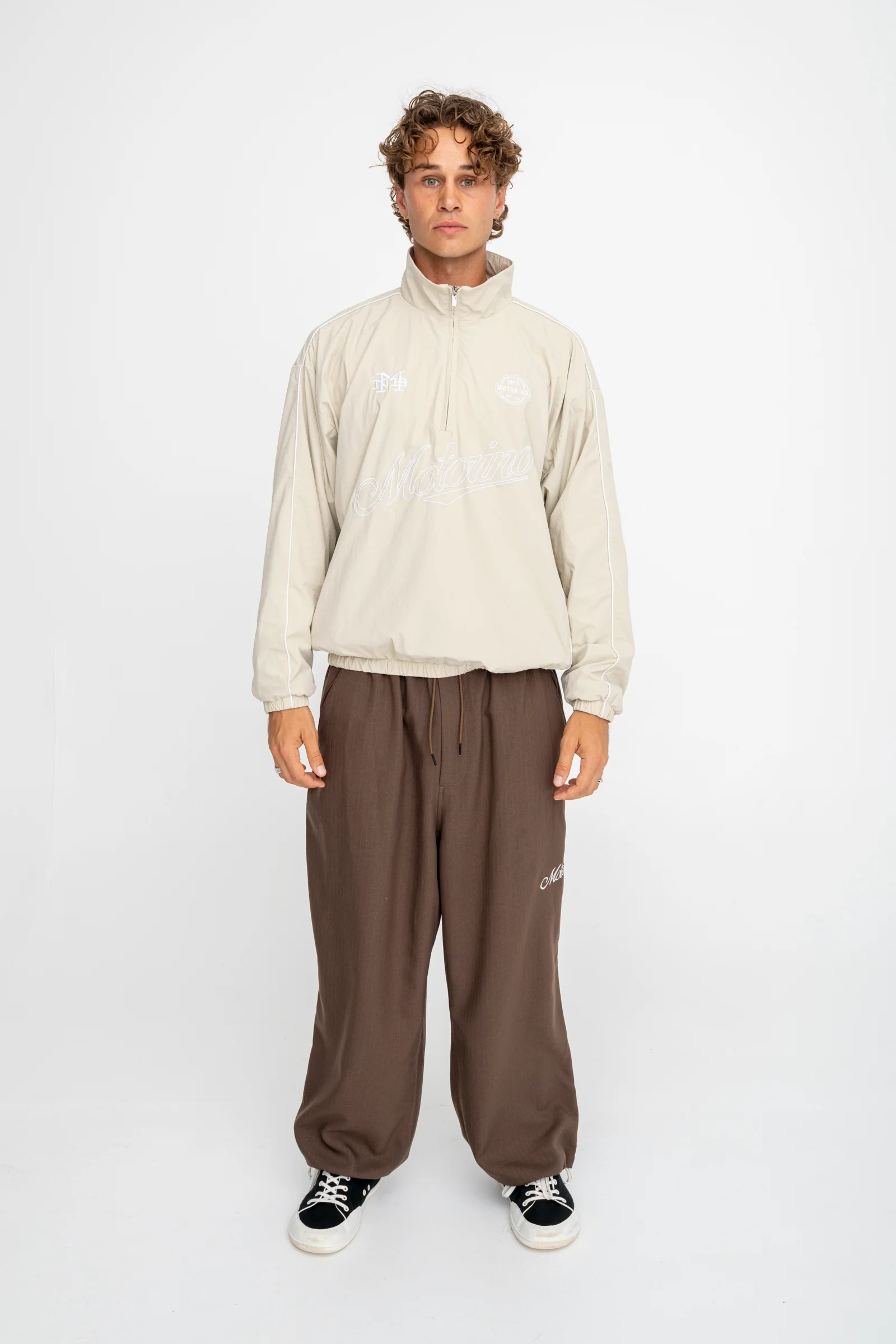 Moto Throw Jacket - Sand - Image 3