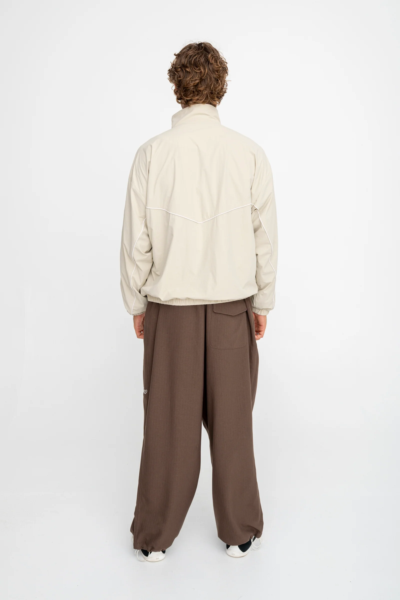 Moto Throw Jacket - Sand - Image 4