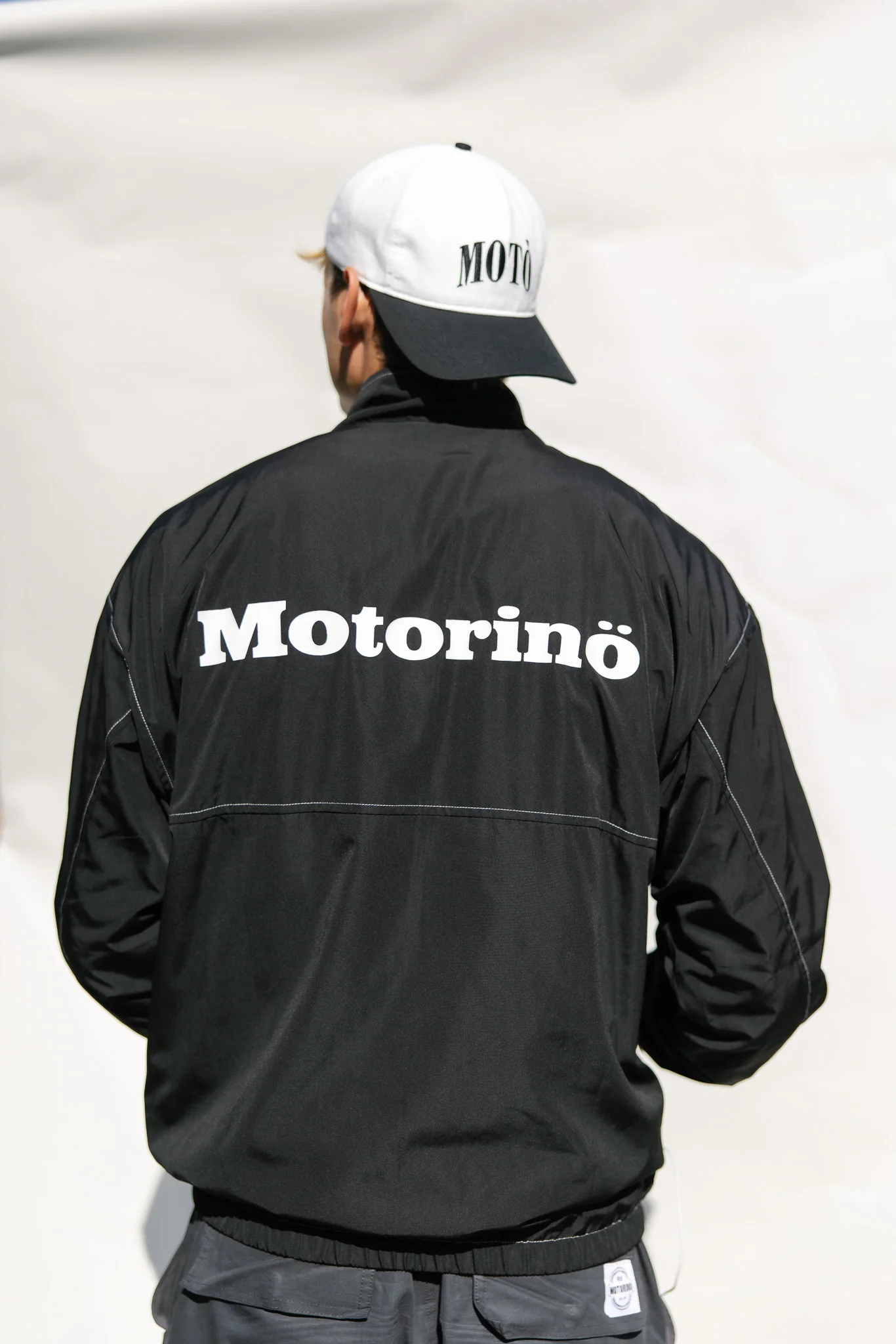 Motorino Track Jacket - Black - Image 5