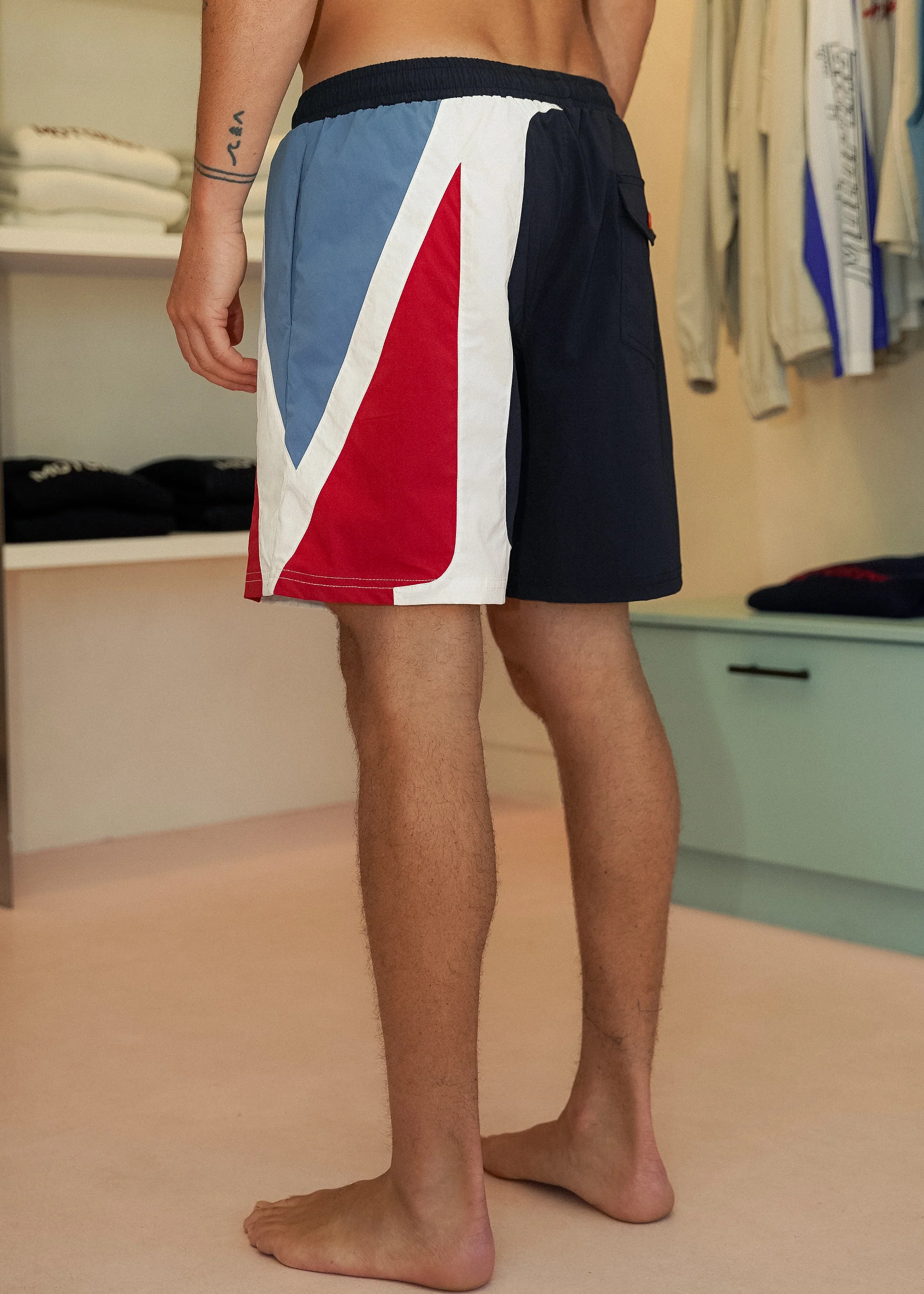 Panel Boardshorts - Black - Image 6