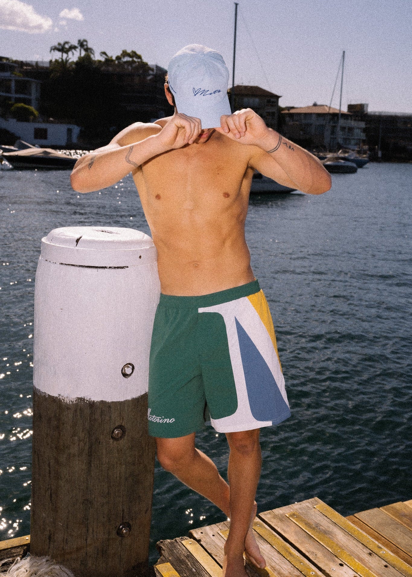 Panel Boardshorts - Pine Green - Image 5