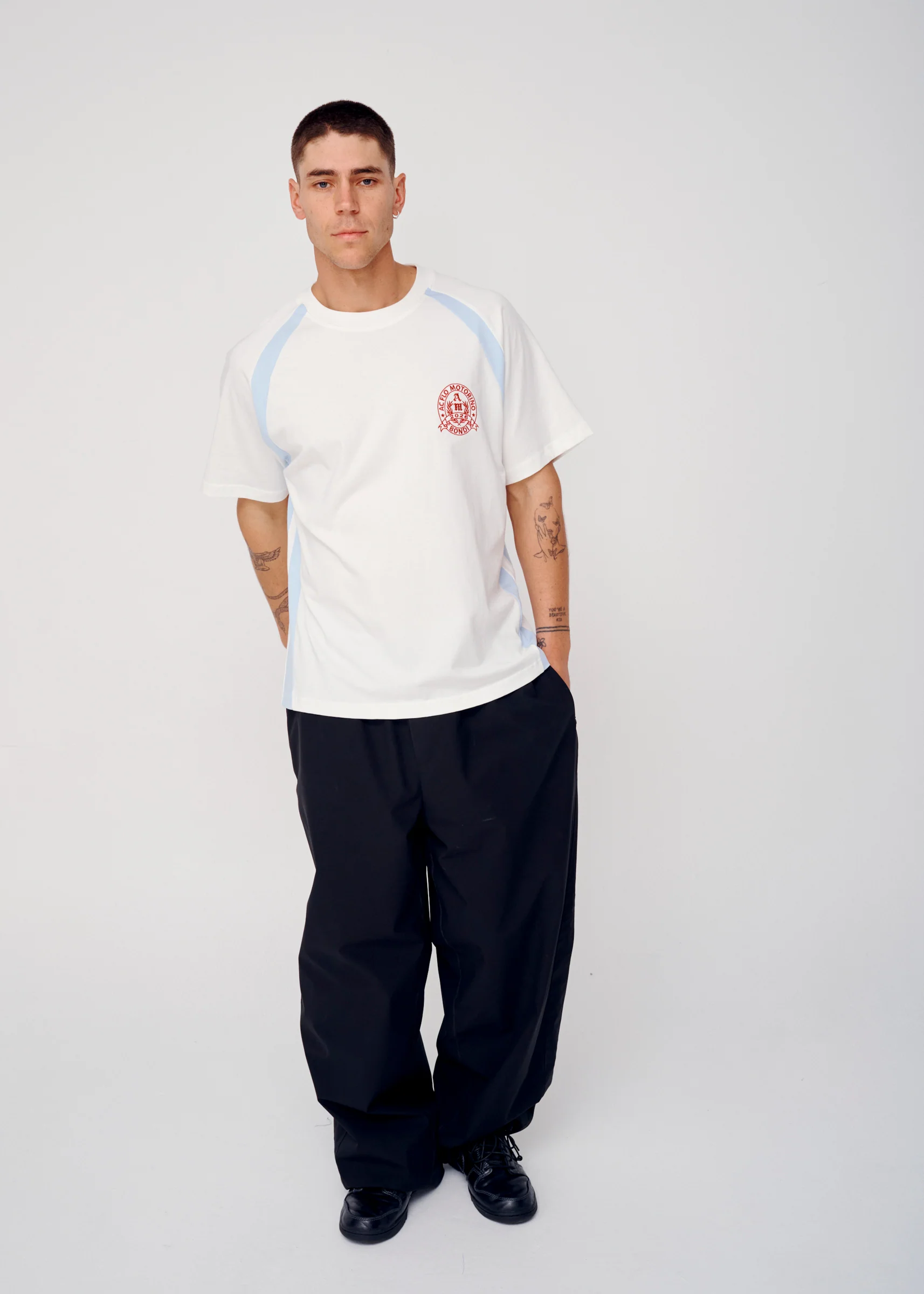 Panel Tee - White - Image 4