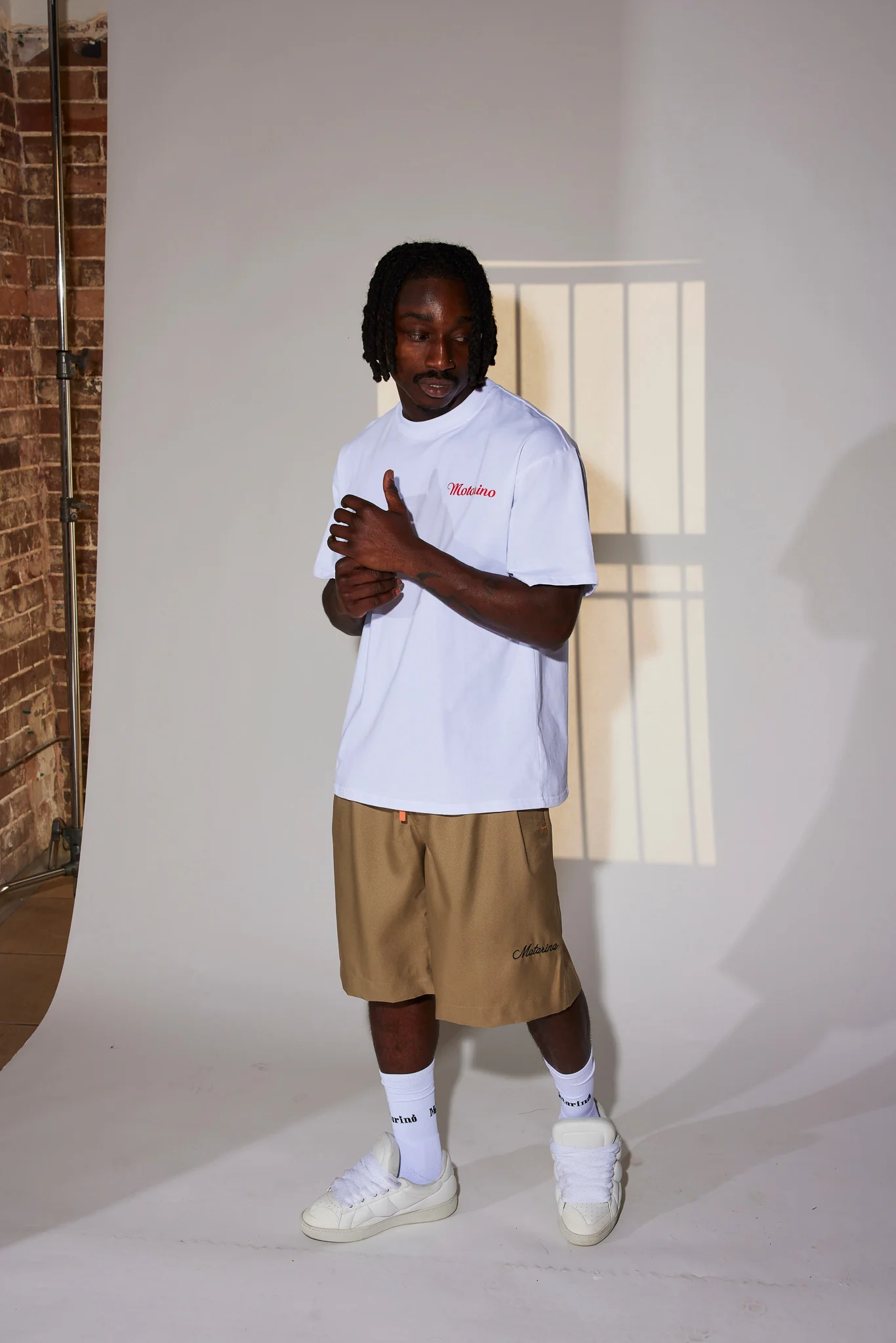 Pleated Short - Beige - Image 4
