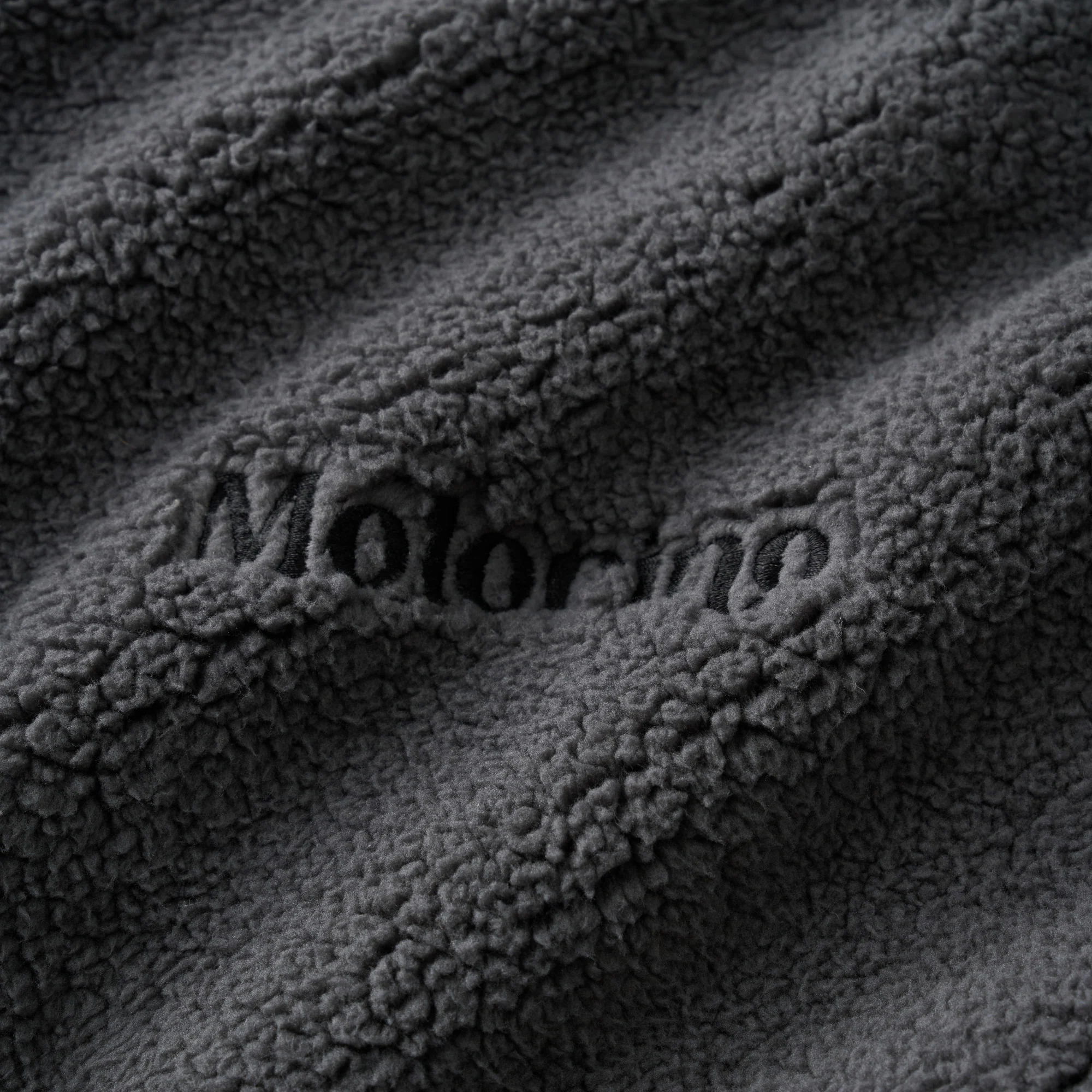Polar Fleece Hoodie - Slate Grey - Image 10