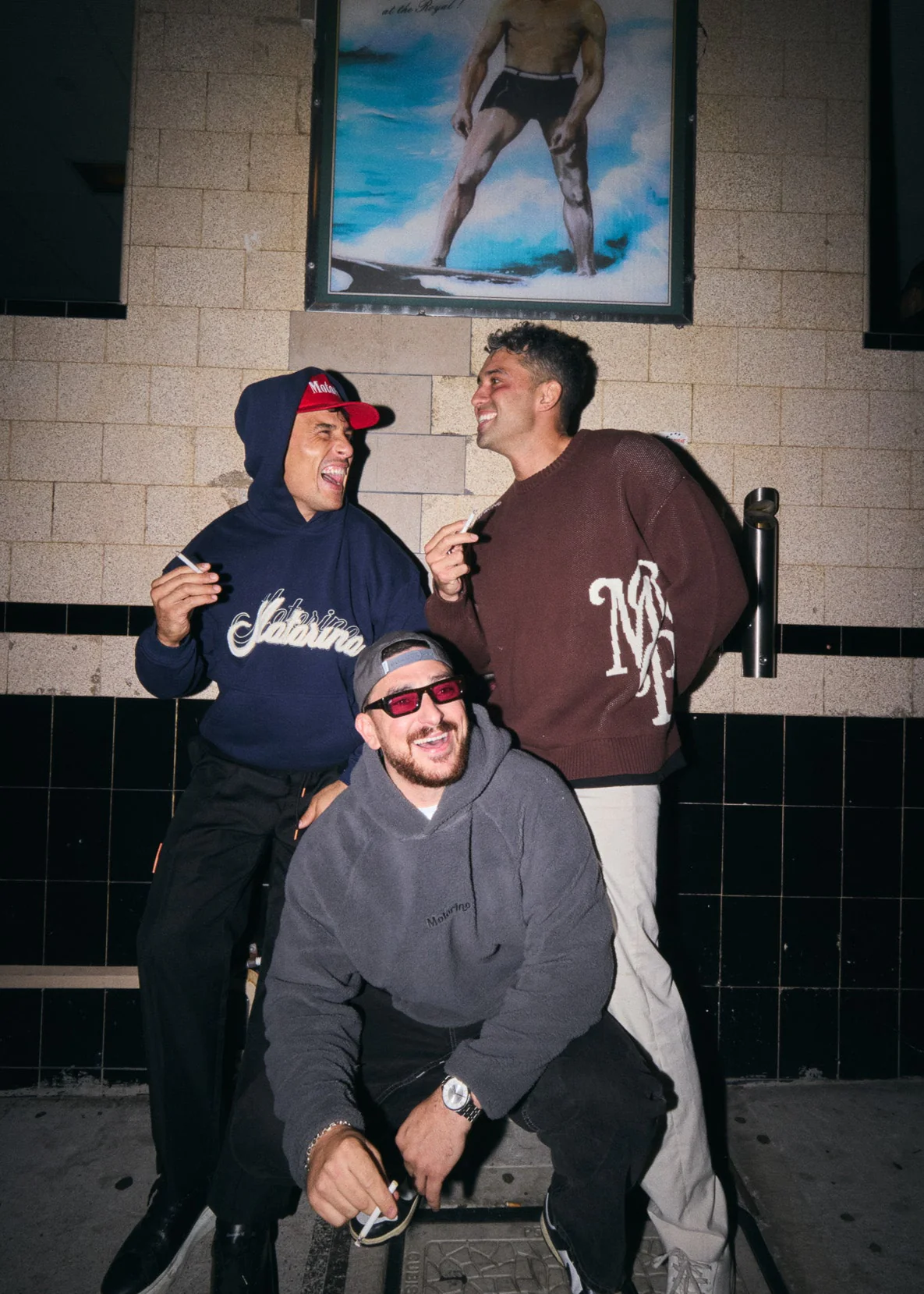 Polar Fleece Hoodie - Slate Grey - Image 9