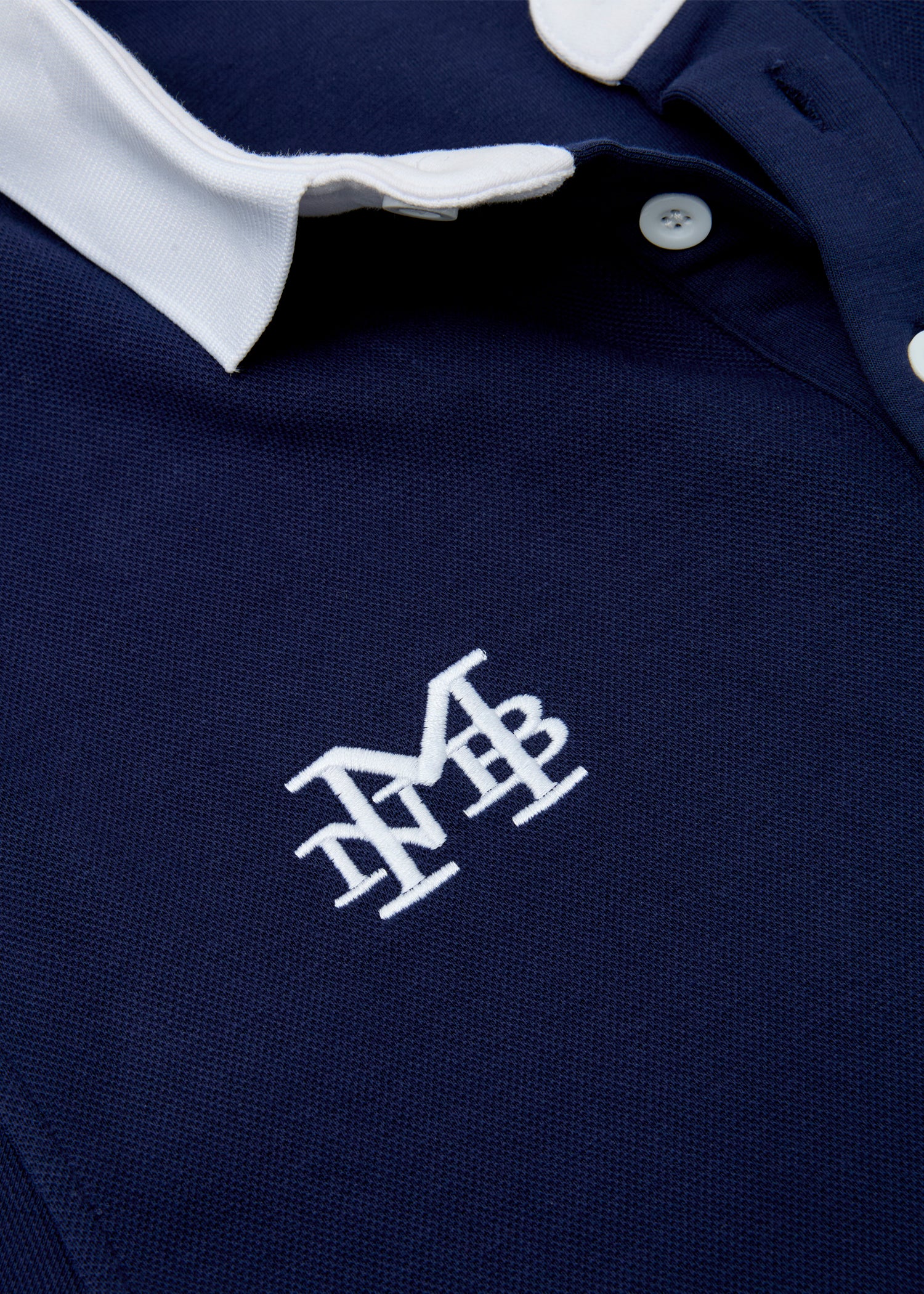 Moto Polo - Navy - Image 3