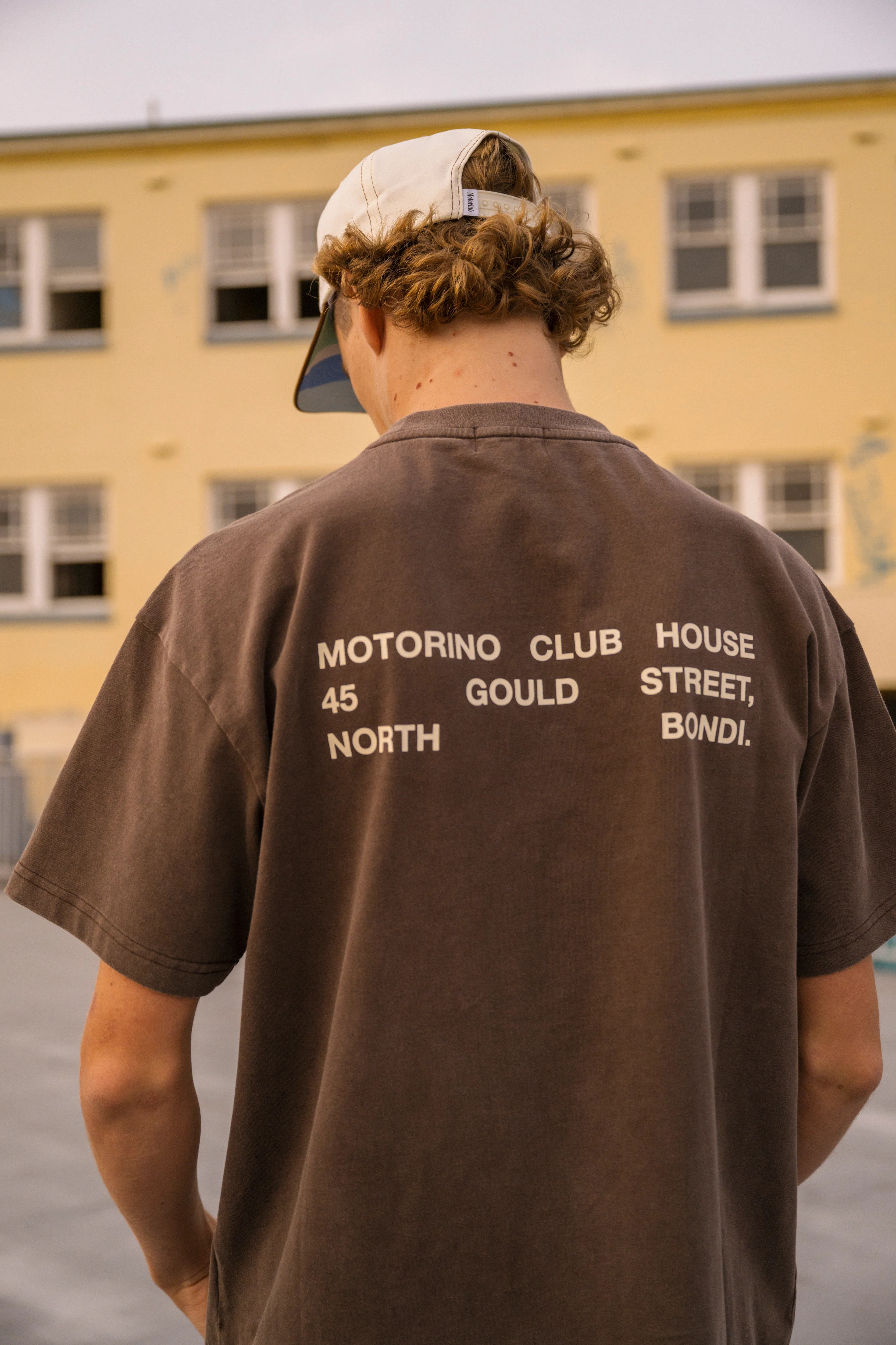 Address Tee - Washed Brown - Image 7